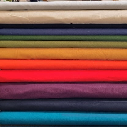 Baumwollcanvas uni viele Farben Canvas Malu Stoffhaus Malu - Stoffhaus