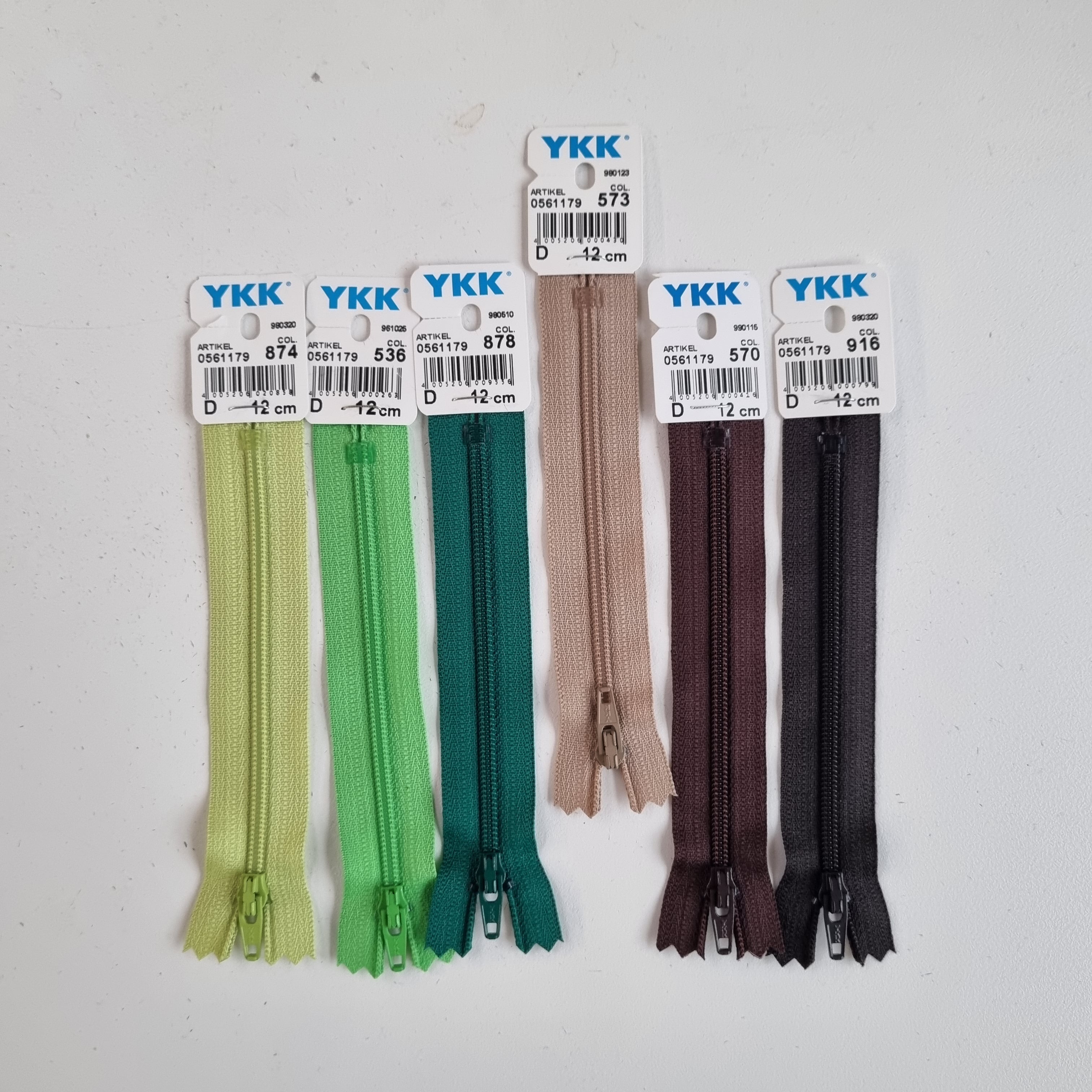 beige YKK Reißverschluß Reißverschlüsse YKK Malu - Stoffhaus