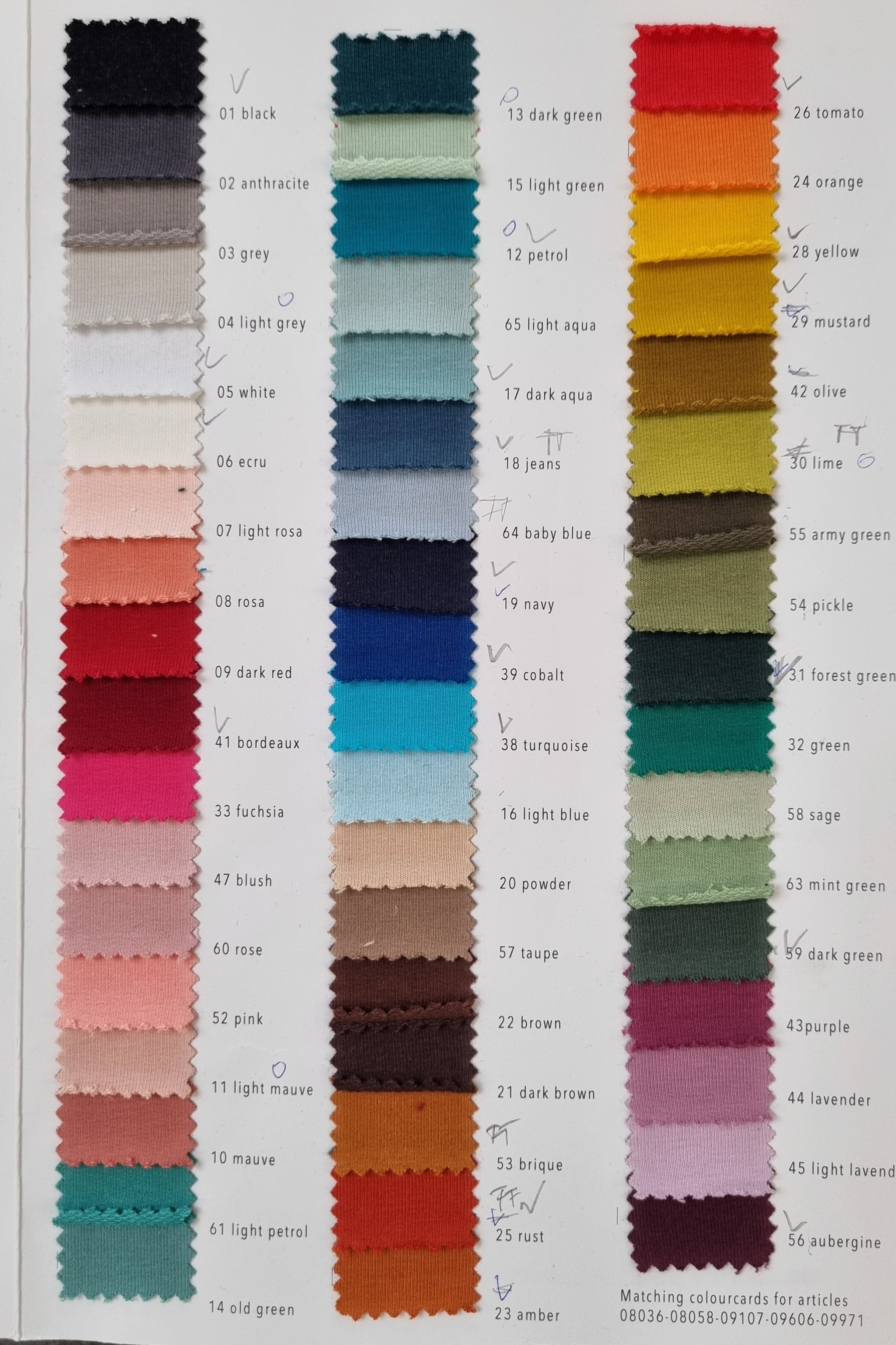 Bio Bündchen GOTS Bündchen Malu Stoffhaus - Nähschule - Atelier Malu - Stoffhaus