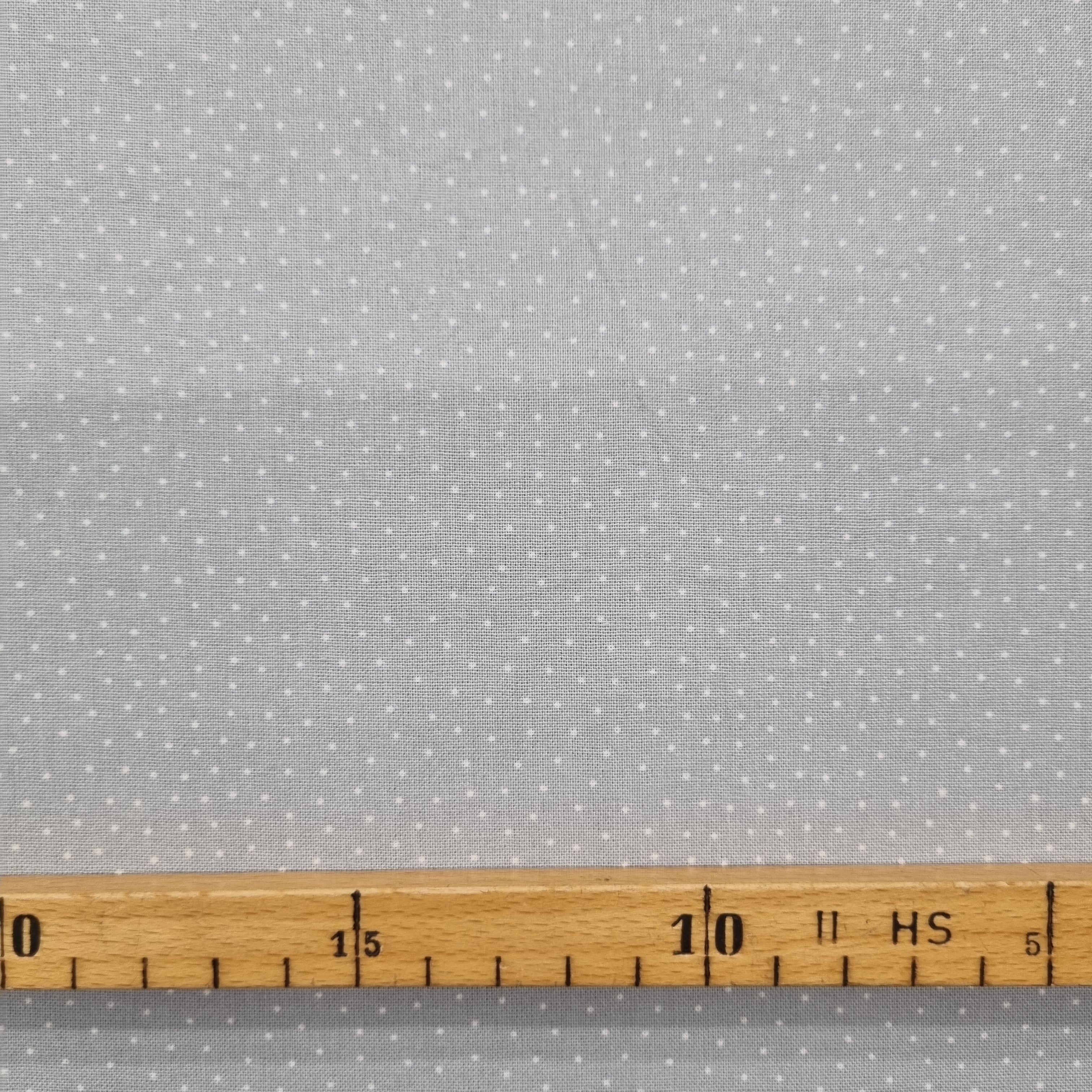 bio Minipünktchen hellgrau Prinzessin Westfalenstoffe Webstoff Westfalenstoffe Malu - Stoffhaus