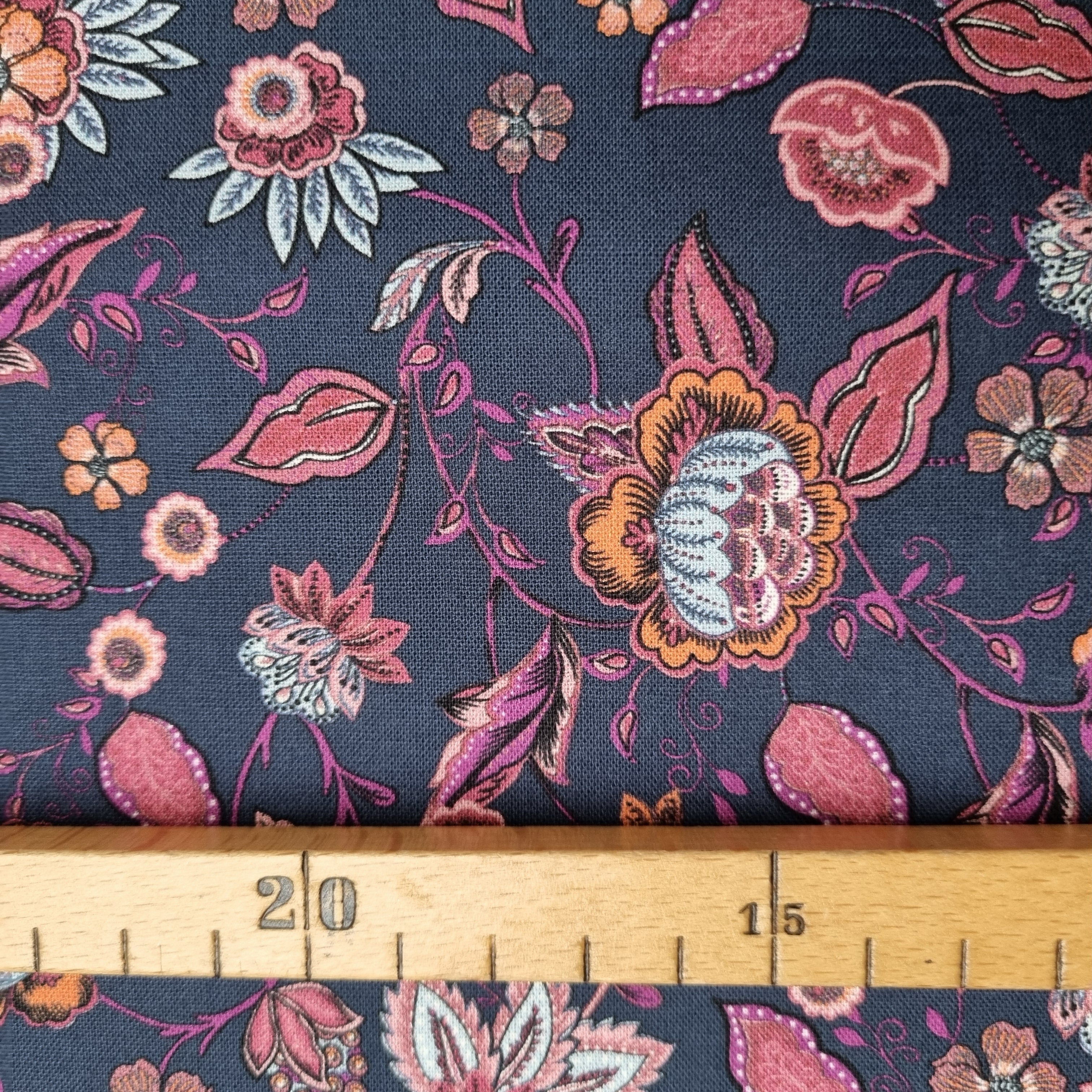 Blumen Bali Westfalenstoffe Webstoff, neu Malu Stoffhaus - Nähschule - Atelier Malu - Stoffhaus