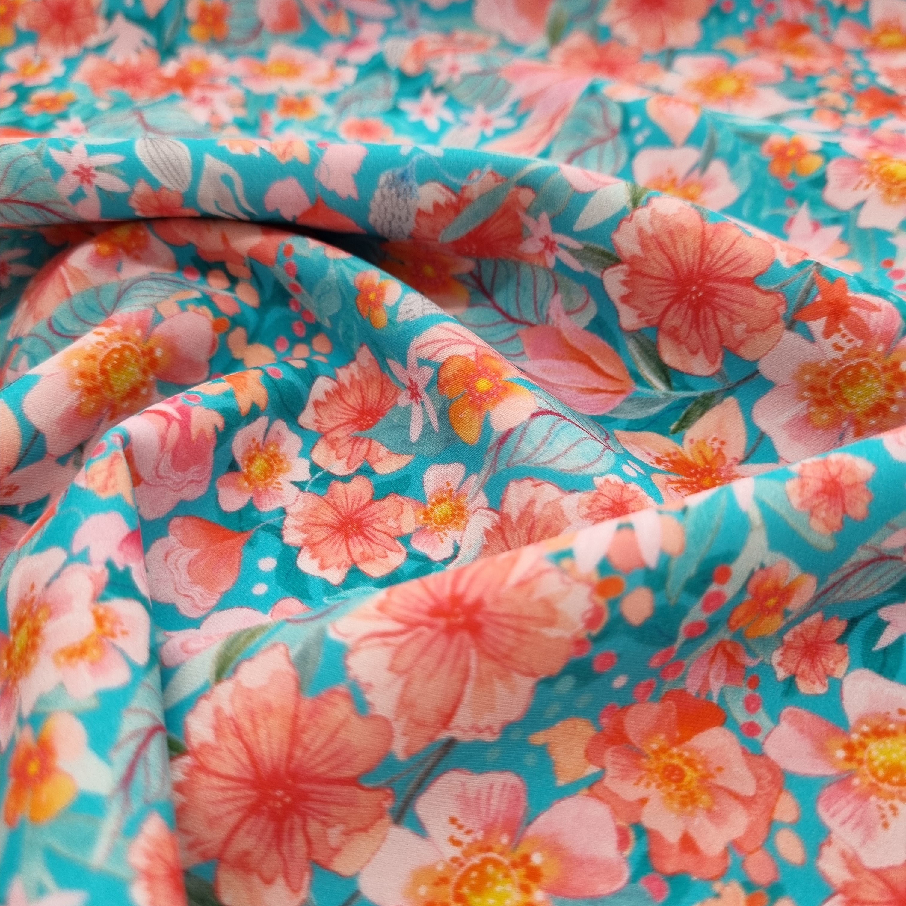 Blüten Badeanzugstoff Badeanzug, neu Malu Stoffhaus Malu - Stoffhaus