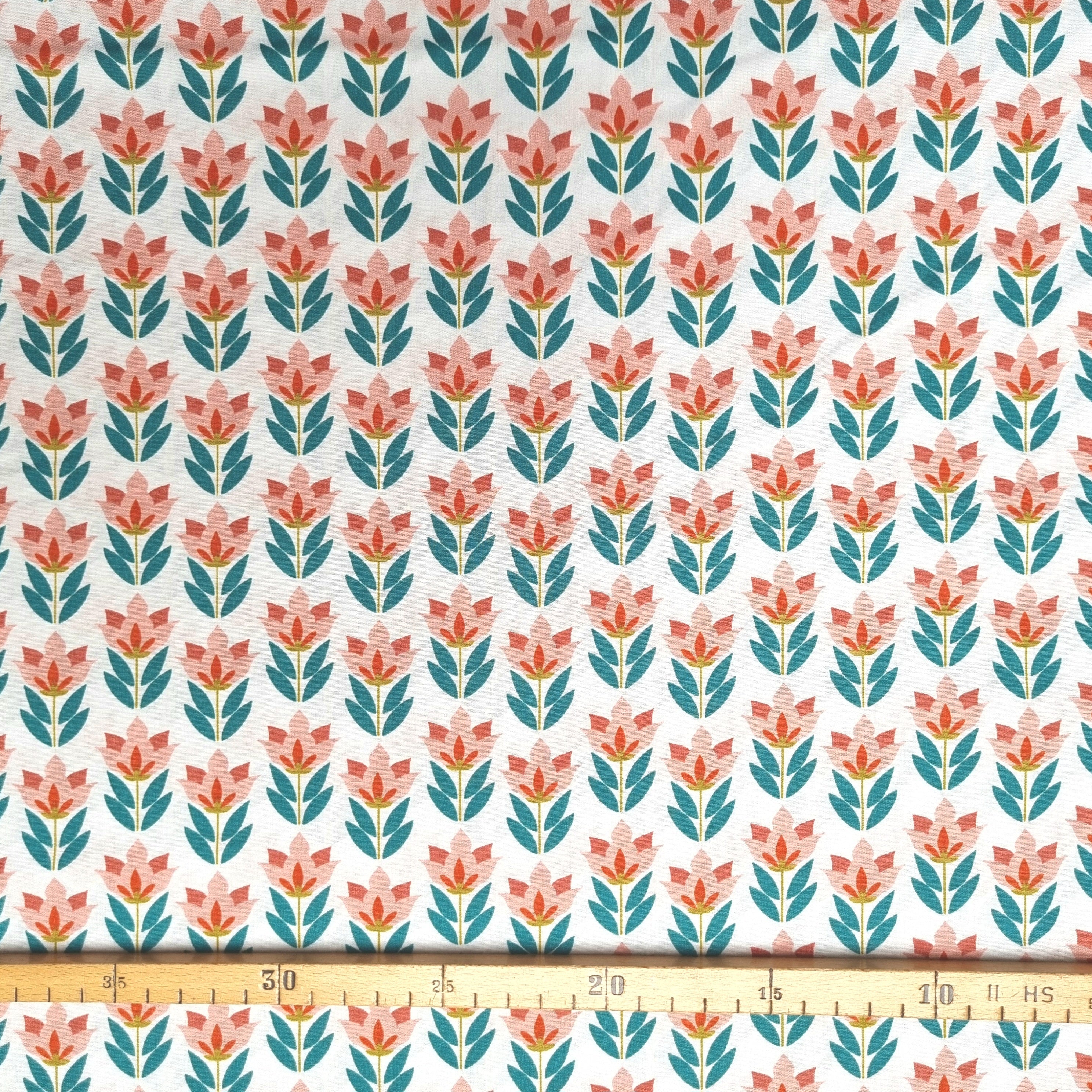 Blütenblätterblumen Baumwollpopeline Webstoff Malu Stoffhaus Malu - Stoffhaus