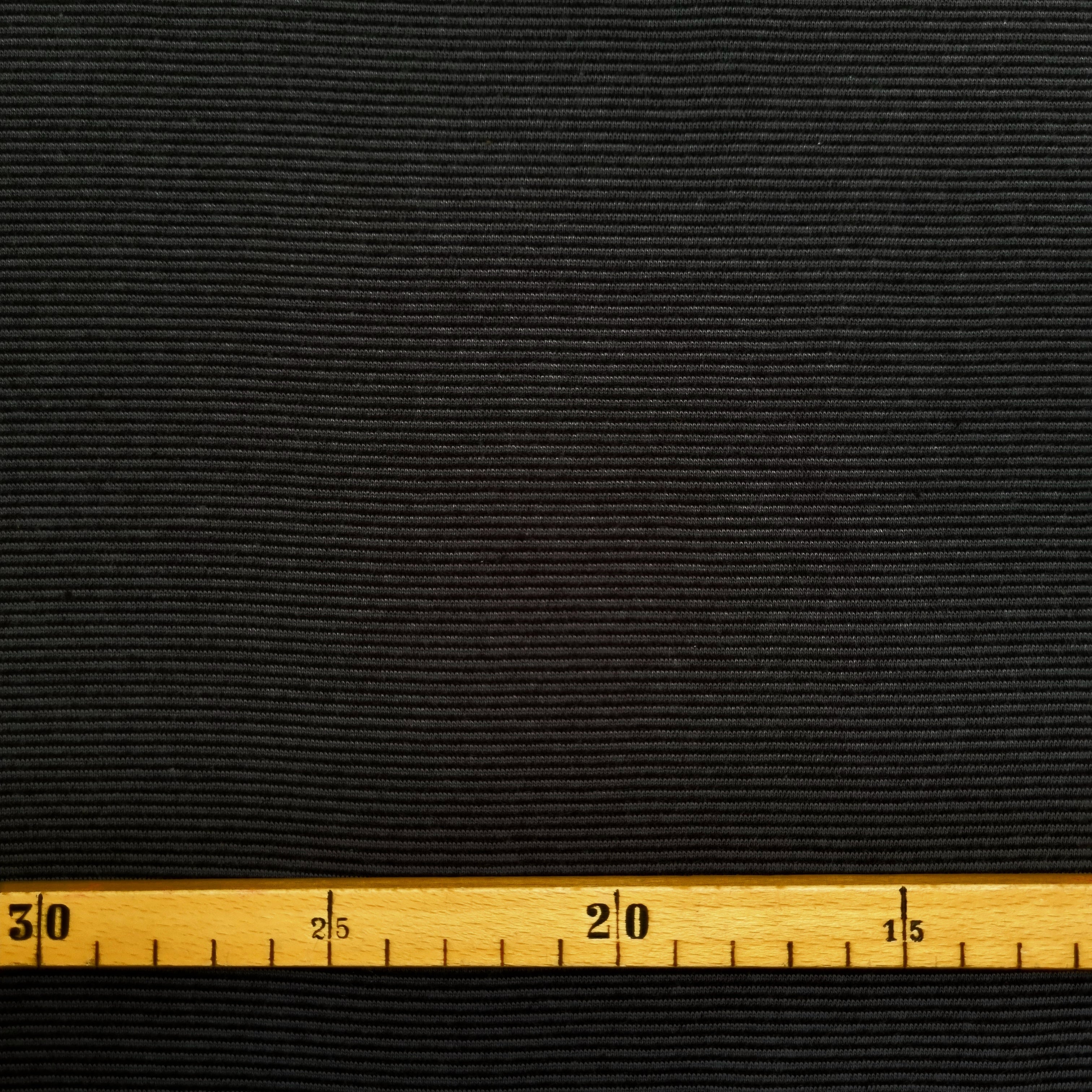 Bündchen Ministreifen verschiedene Farben Jersey Malu Stoffhaus schwarz/grau Malu - Stoffhaus