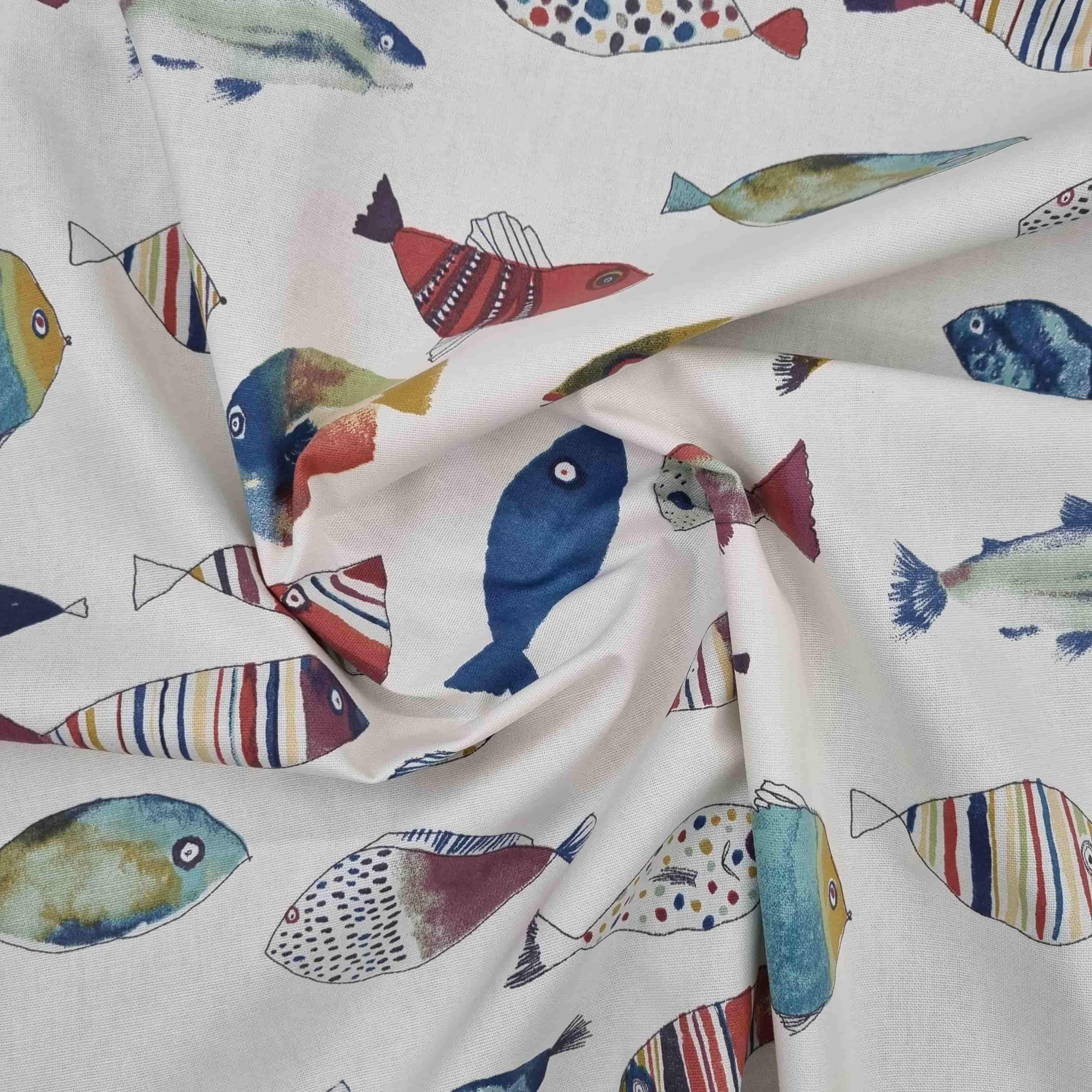 bunte Fische Canvas Canvas Malu Stoffhaus Malu - Stoffhaus