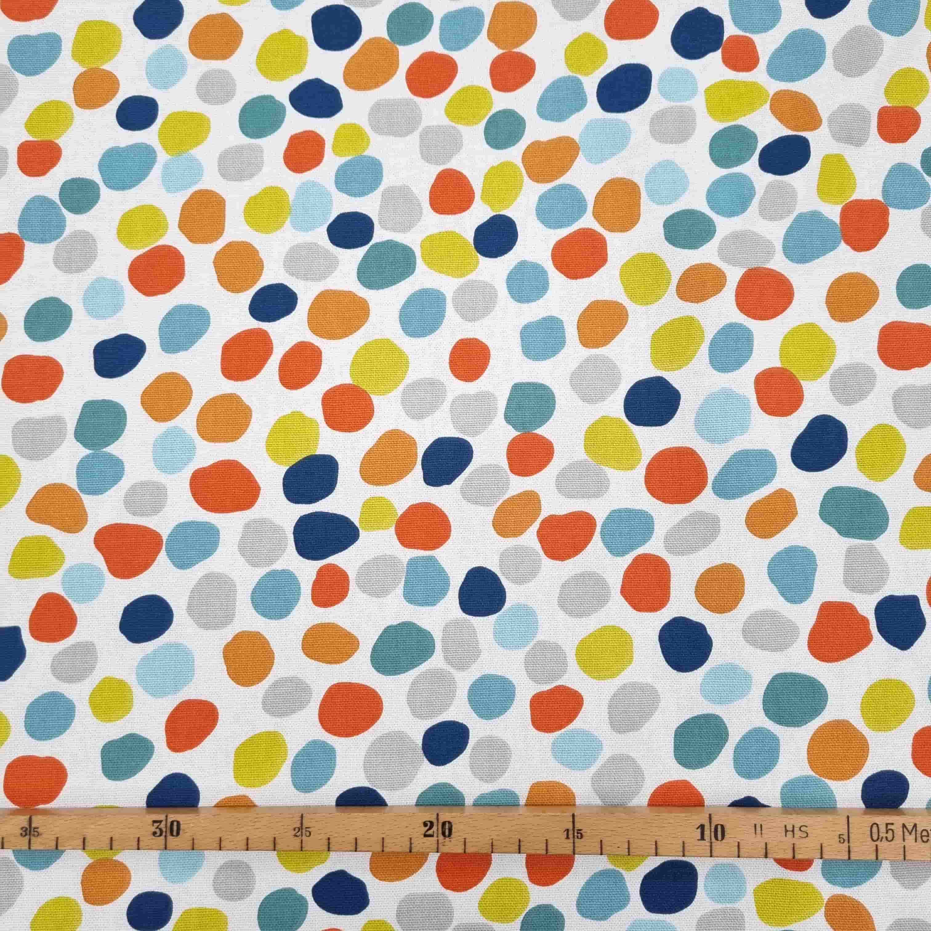 bunte Punkte Canvas Canvas Malu Stoffhaus Malu - Stoffhaus