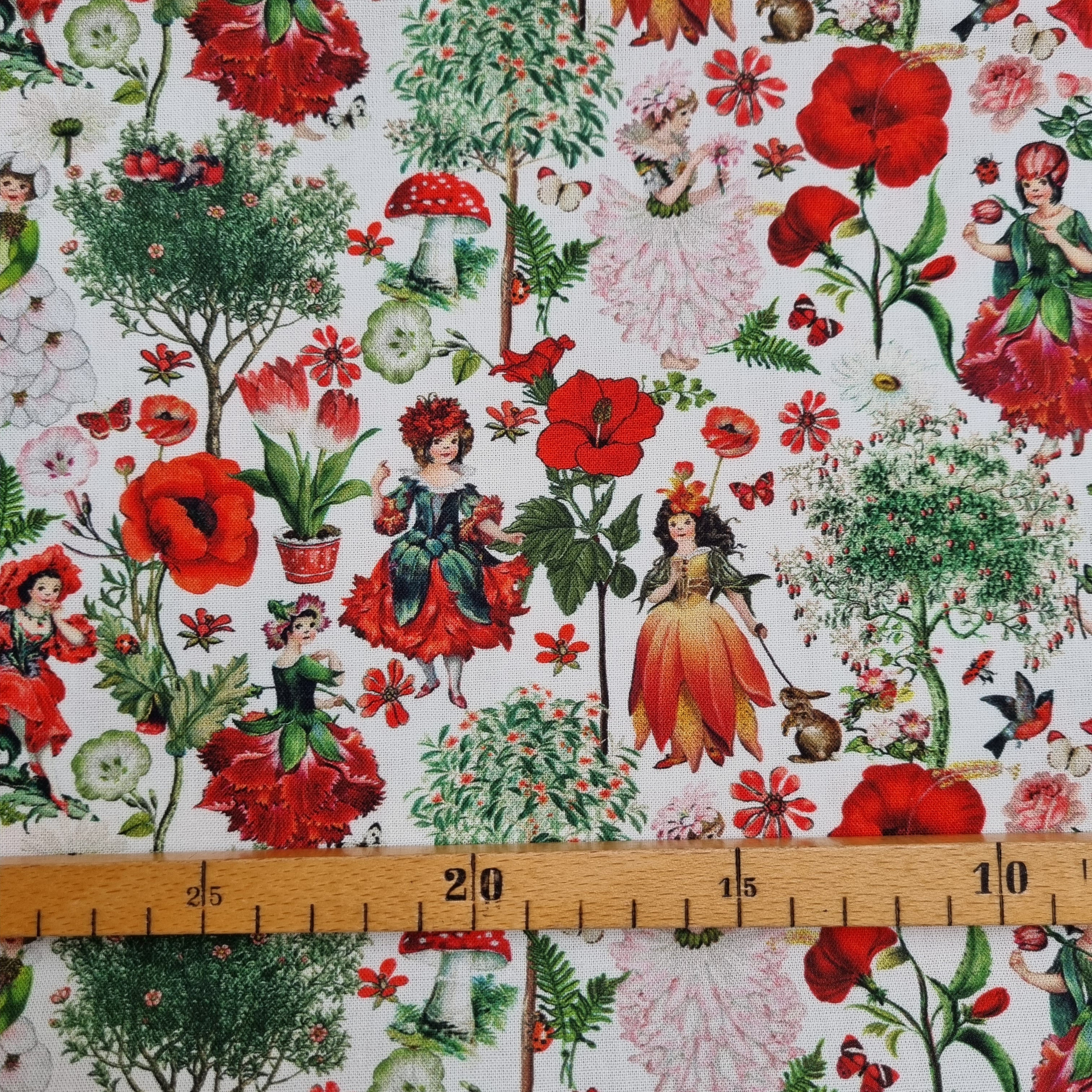 Canterbury Feen Westfalenstoffe Webstoff Malu Stoffhaus Malu - Stoffhaus