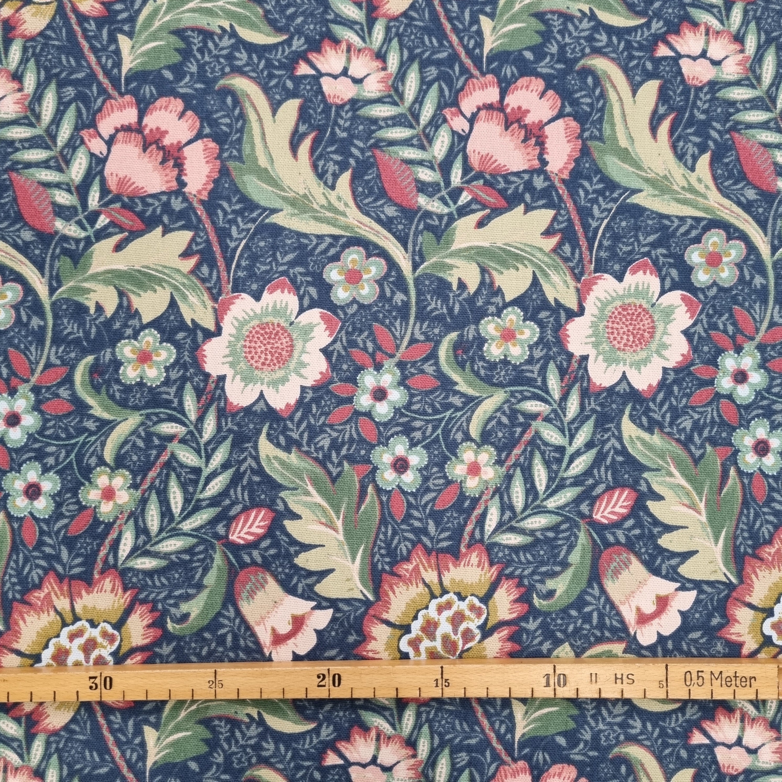 Canvas Chester navy Canvas Malu Stoffhaus Malu - Stoffhaus