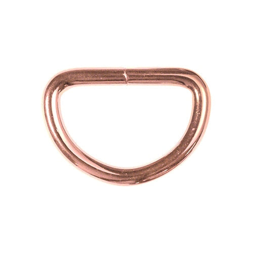 D Ring 30mm fünf Farben Verschlüsse Veno roségold Malu - Stoffhaus