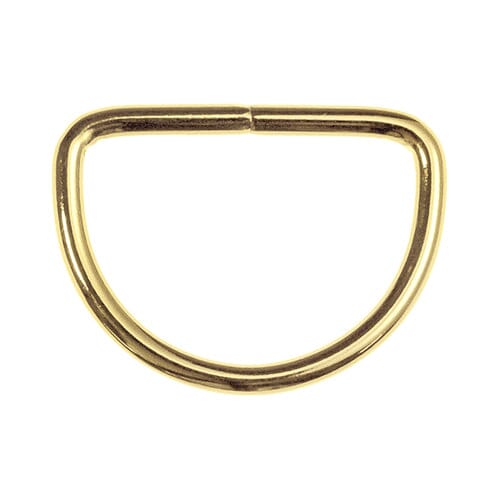 D-Ring 40mm fünf Farben Verschlüsse Veno gold Malu - Stoffhaus