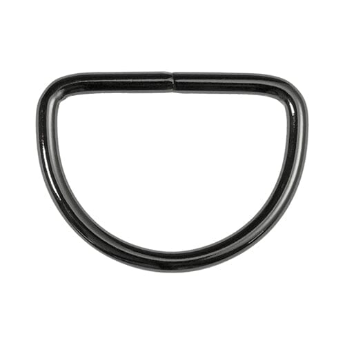D-Ring 40mm fünf Farben Verschlüsse Veno gunmetal Malu - Stoffhaus