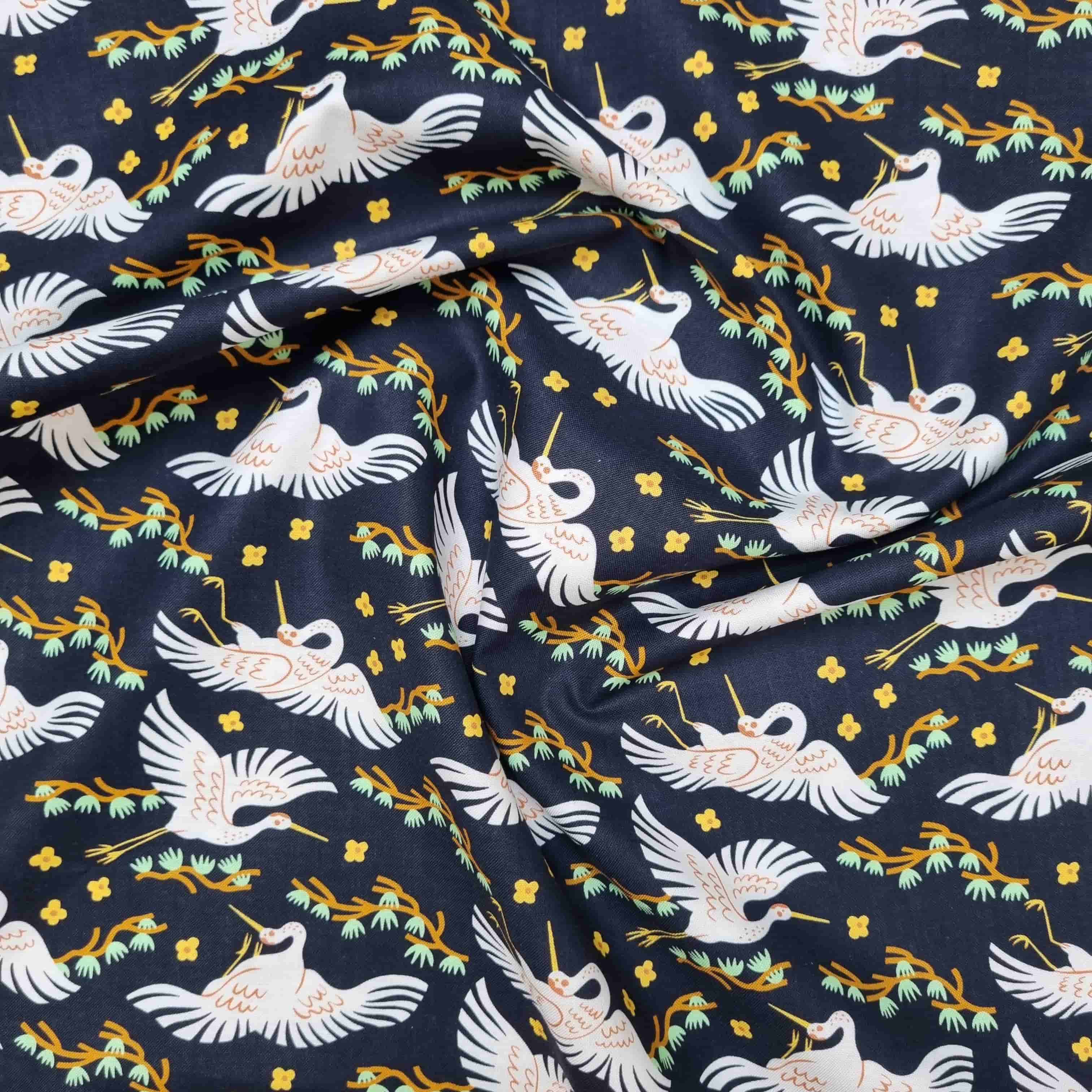 Dear Stella Wren Kraniche Patchwork Malu Stoffhaus Malu - Stoffhaus