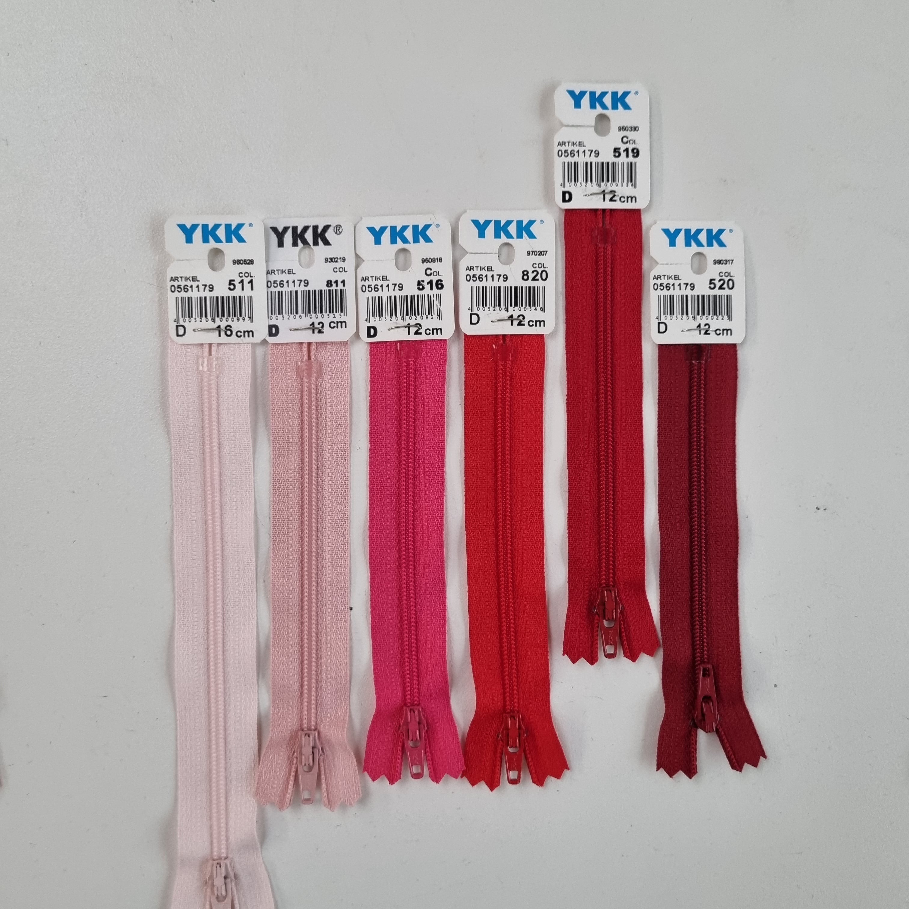 dunkelrot YKK Reißverschluß Reißverschlüsse YKK Malu - Stoffhaus