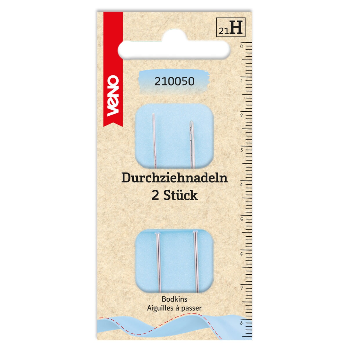 Durchziehnadeln Veno Kurzware neu Prym Malu - Stoffhaus