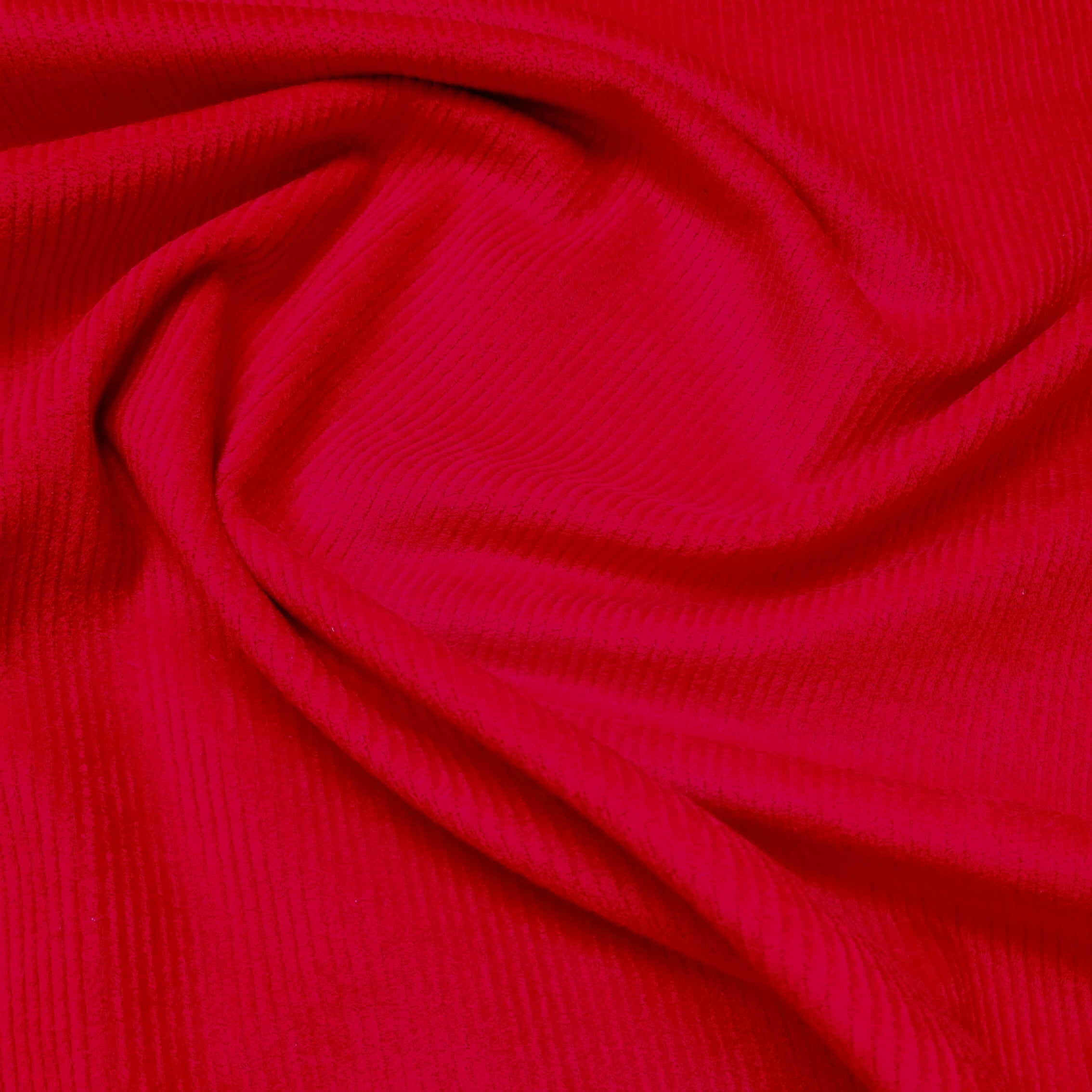 elastischer Breitcord viele Farben Cord Malu Stoffhaus - Nähschule - Atelier 14 rot Malu - Stoffhaus