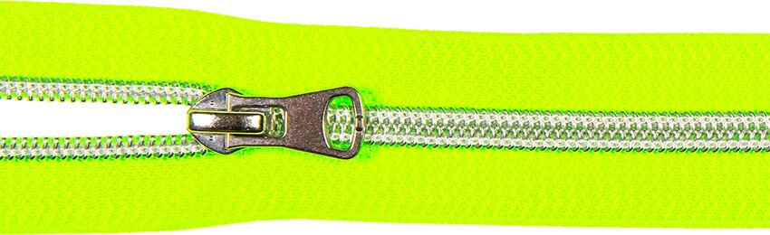 Endlosreißverschluß div Farben/silber Endlosreißverschluß Veno Malu - Stoffhaus