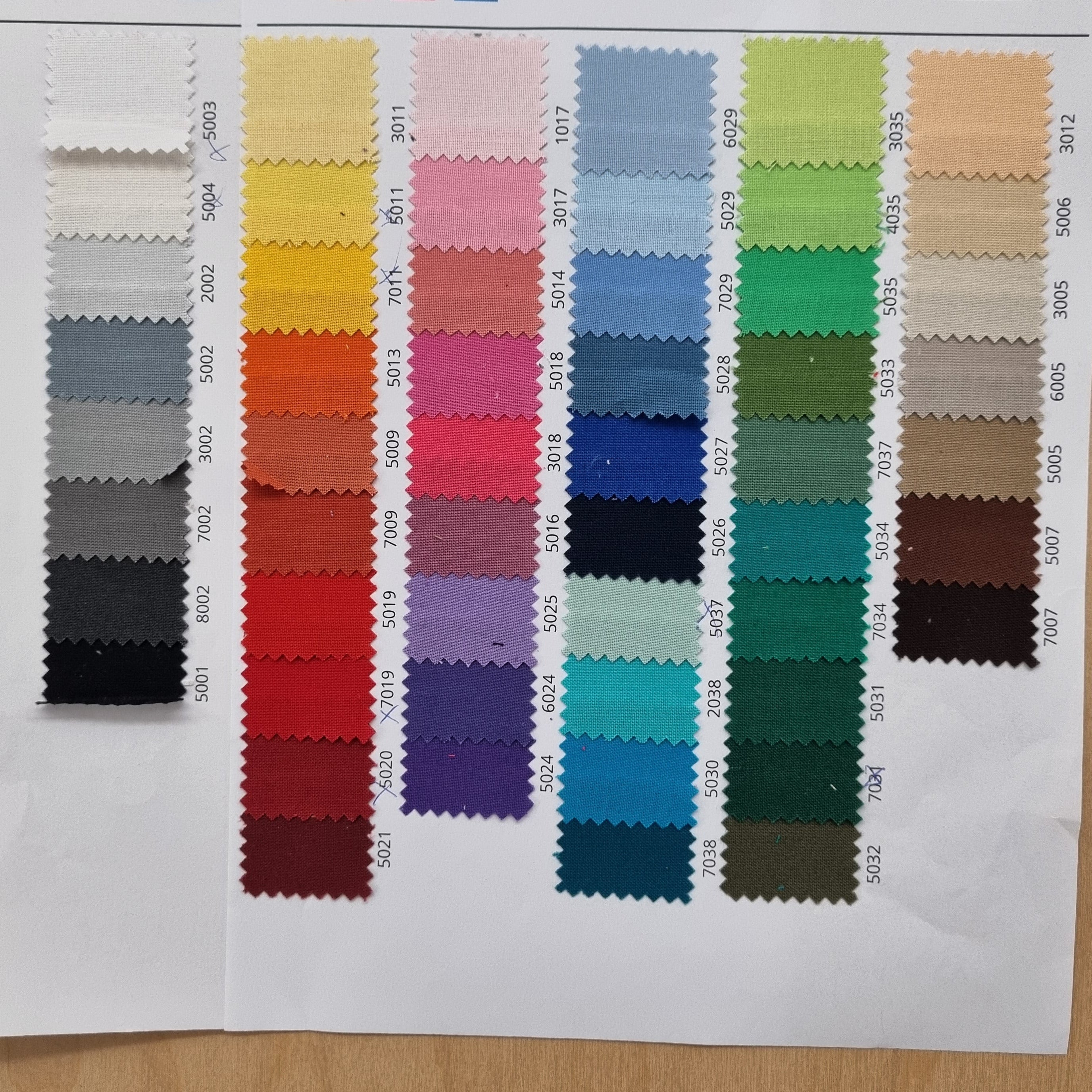 Fahnentuch viele Farben Webstoff Malu Stoffhaus Malu - Stoffhaus