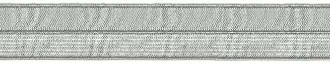 Falzband elastisch glitzernd Band elastisch Veno grau 004 Malu - Stoffhaus