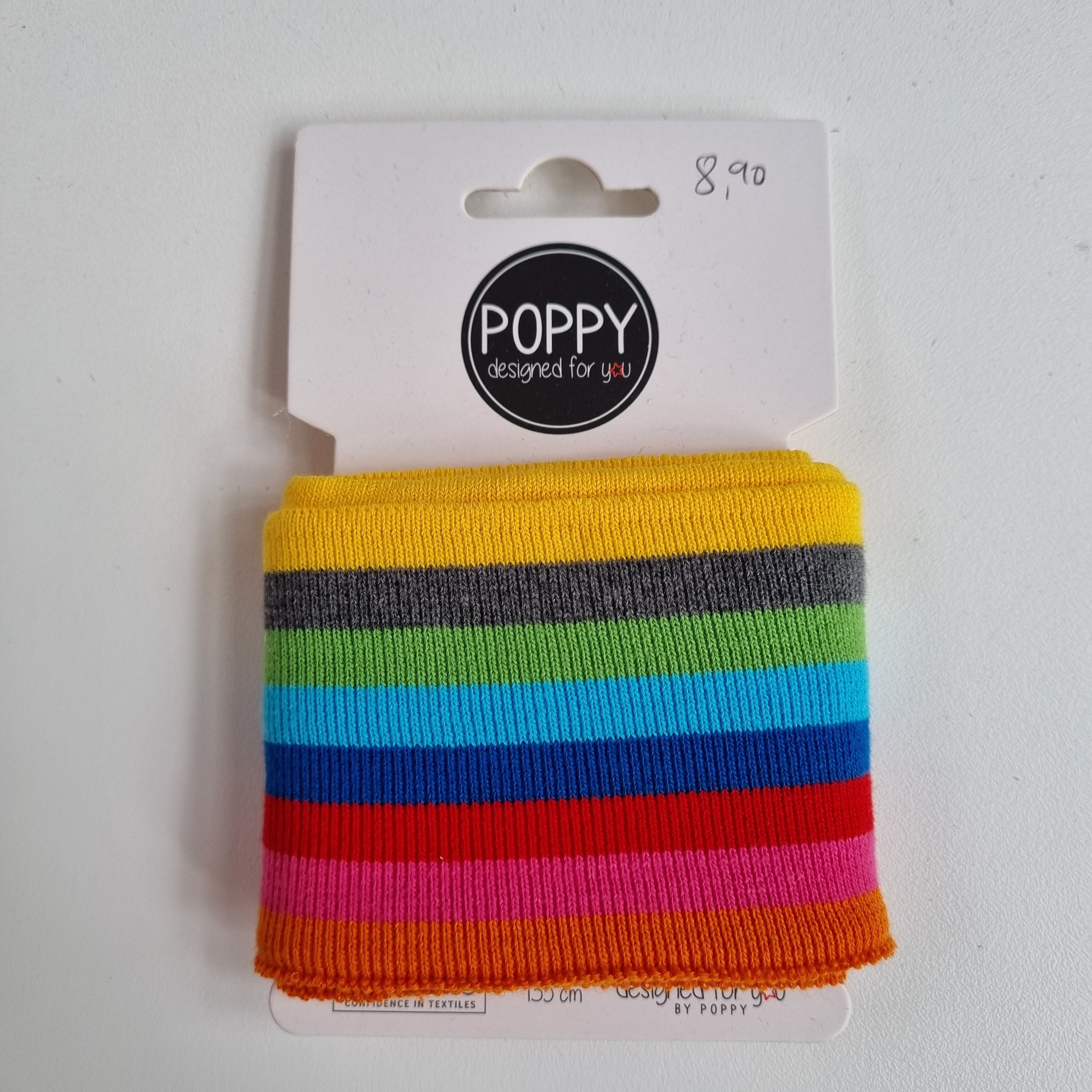 Fertigbündchen Regenbogen Bündchen Fertigbündchen, cuffs Malu Stoffhaus - Nähschule - Atelier Malu - Stoffhaus
