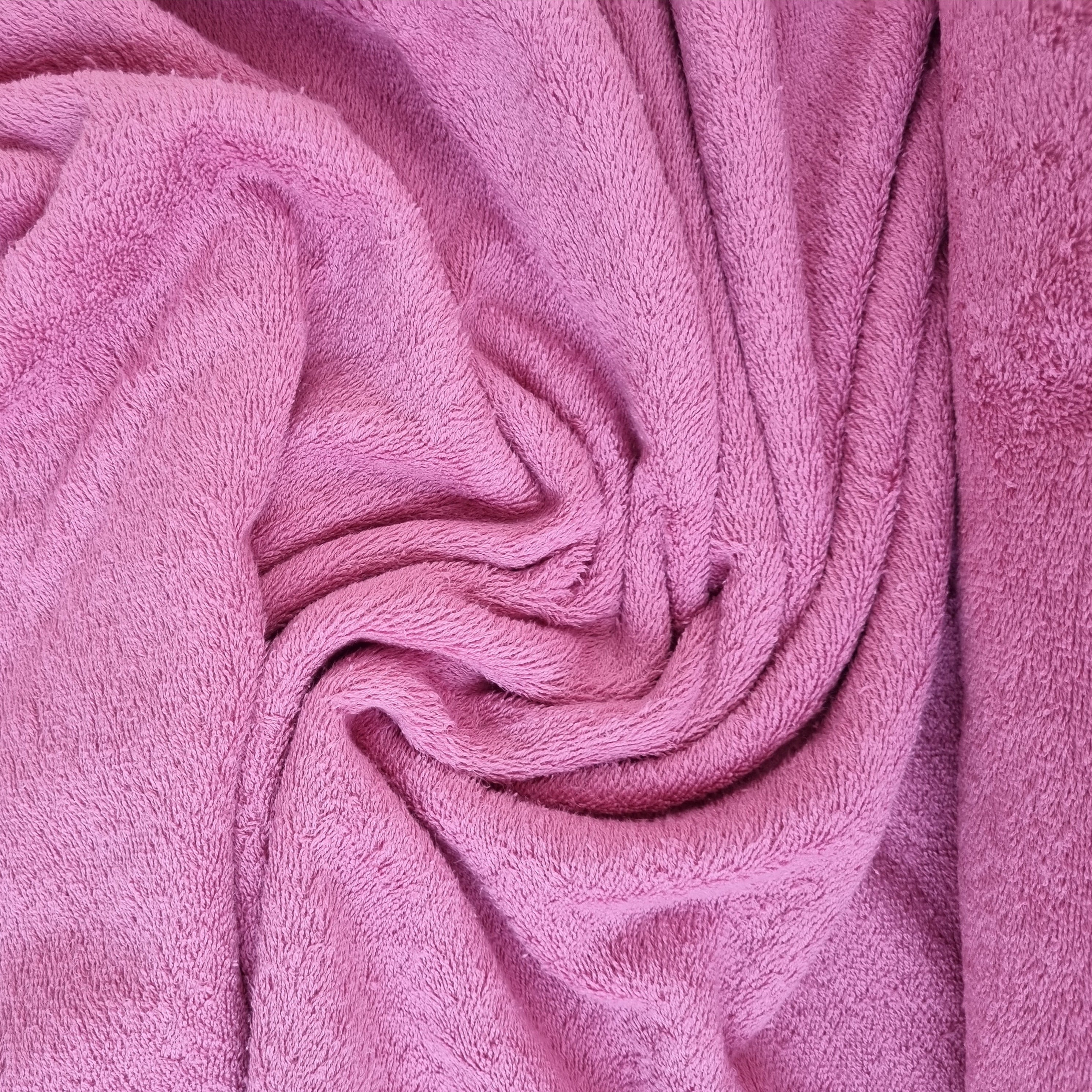 Frottier doppelseitig div. Farben Sweat Malu Stoffhaus rosa Malu - Stoffhaus