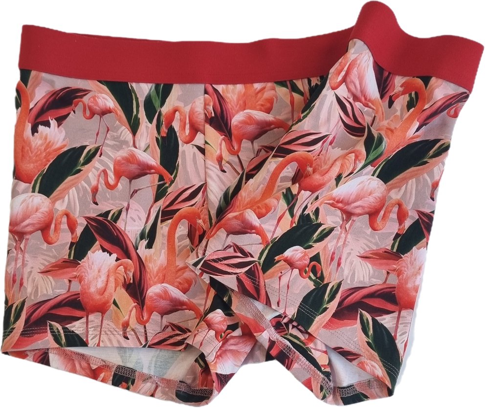 funky Boxershorts Flamingo Boxershort Noi per Noi Malu - Stoffhaus