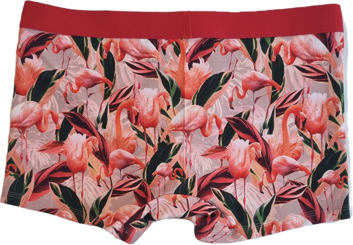 funky Boxershorts Flamingo Boxershort Noi per Noi Malu - Stoffhaus