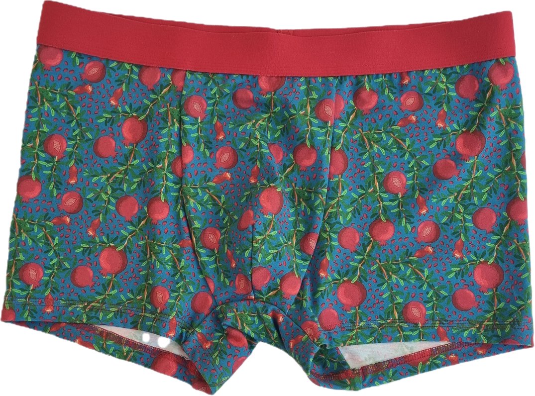funky Boxershorts Granatapfel Boxershort Noi per Noi Malu - Stoffhaus