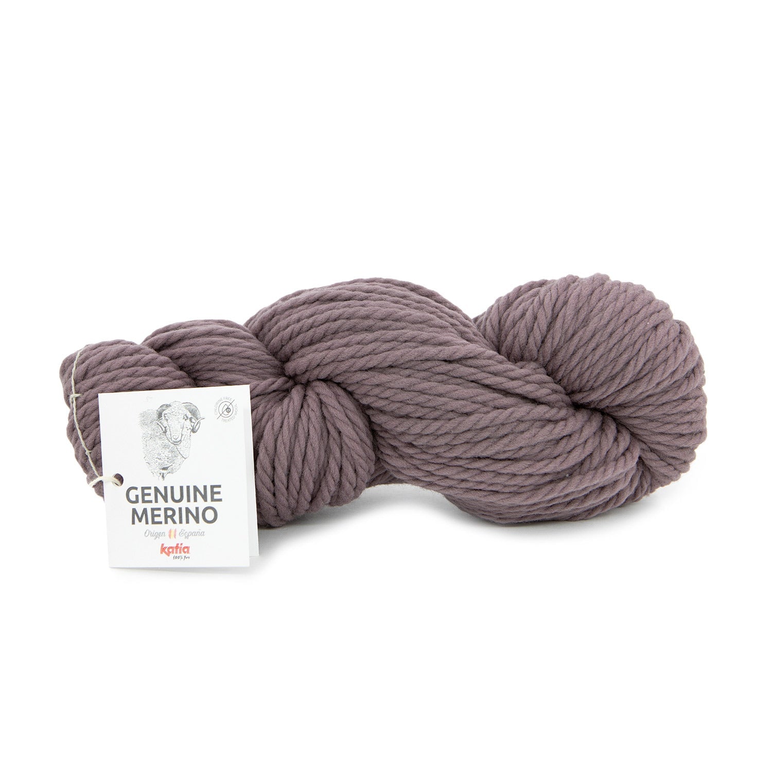 Genuine Merino Wolle Wolle Katia perlbrombeer 60 Malu - Stoffhaus