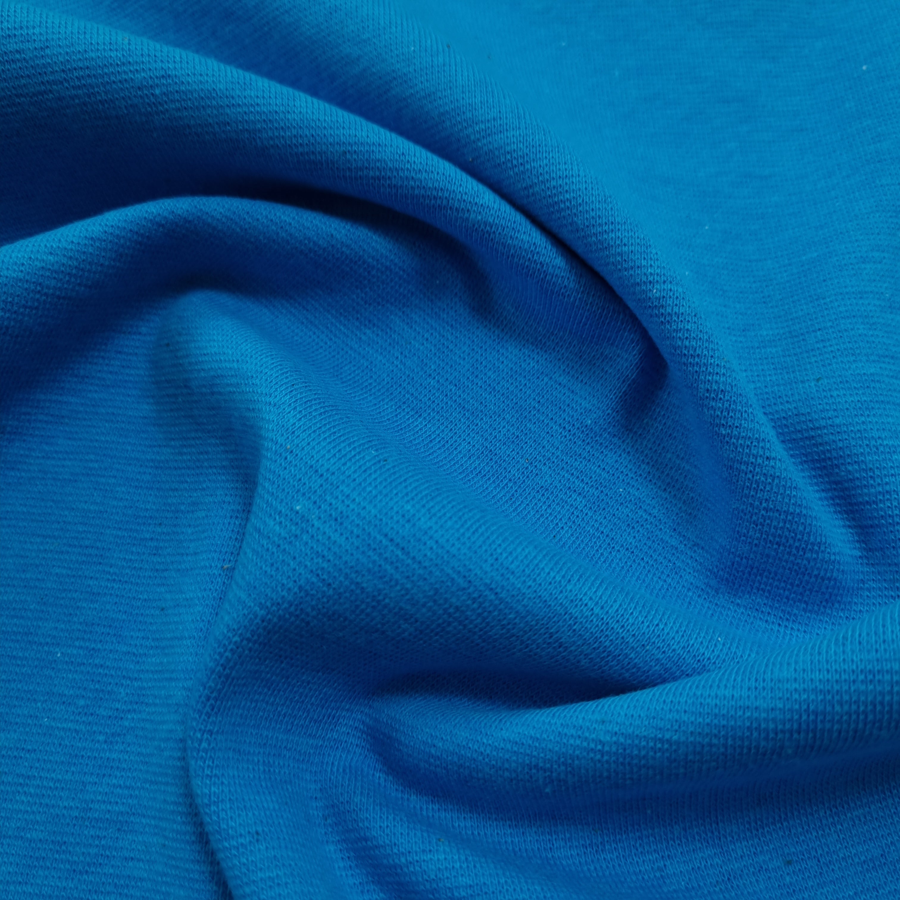 glattes Bündchen uni mehr Farben Jersey Malu Stoffhaus mittelblau Malu - Stoffhaus