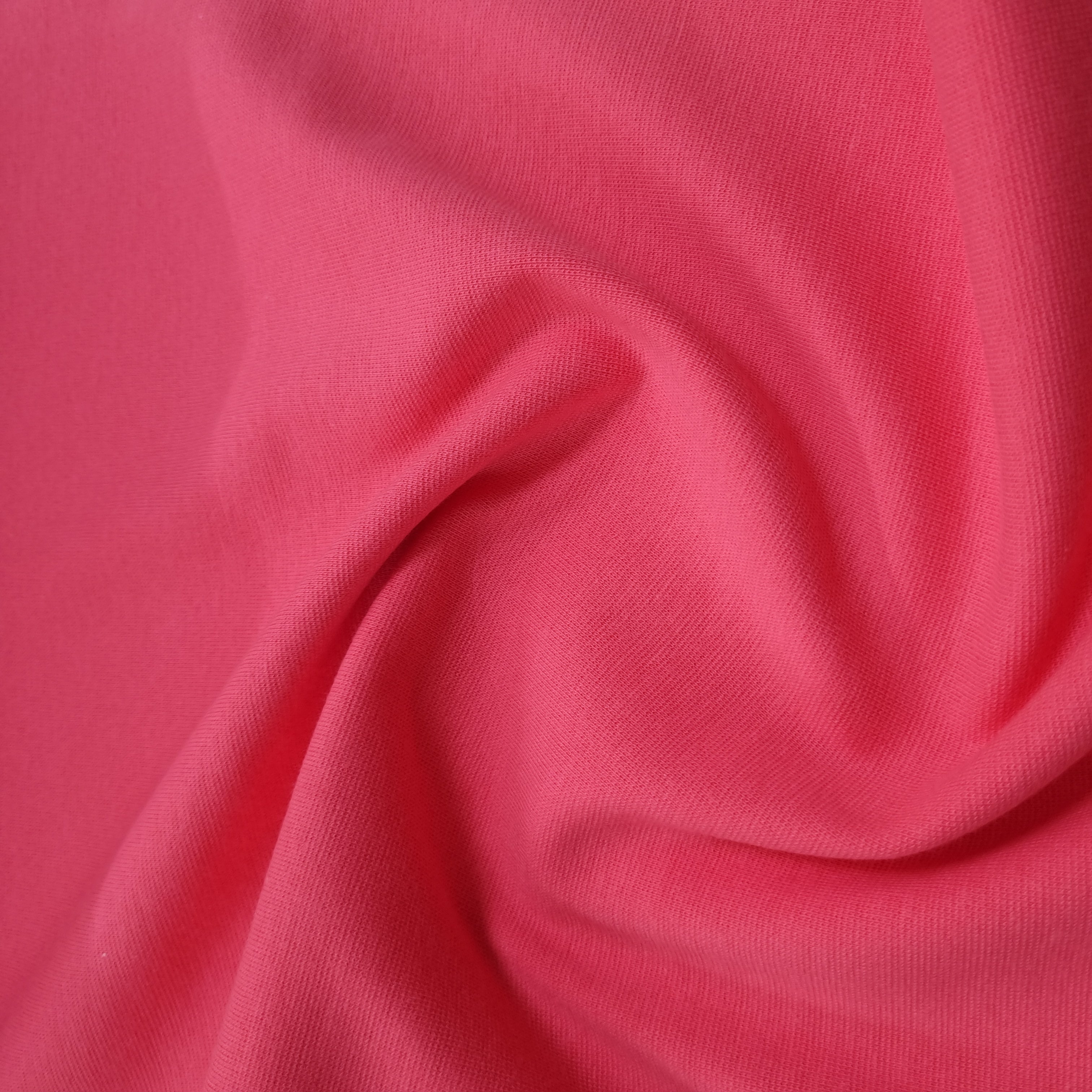 glattes Bündchen uni mehr Farben Jersey Malu Stoffhaus pink Malu - Stoffhaus