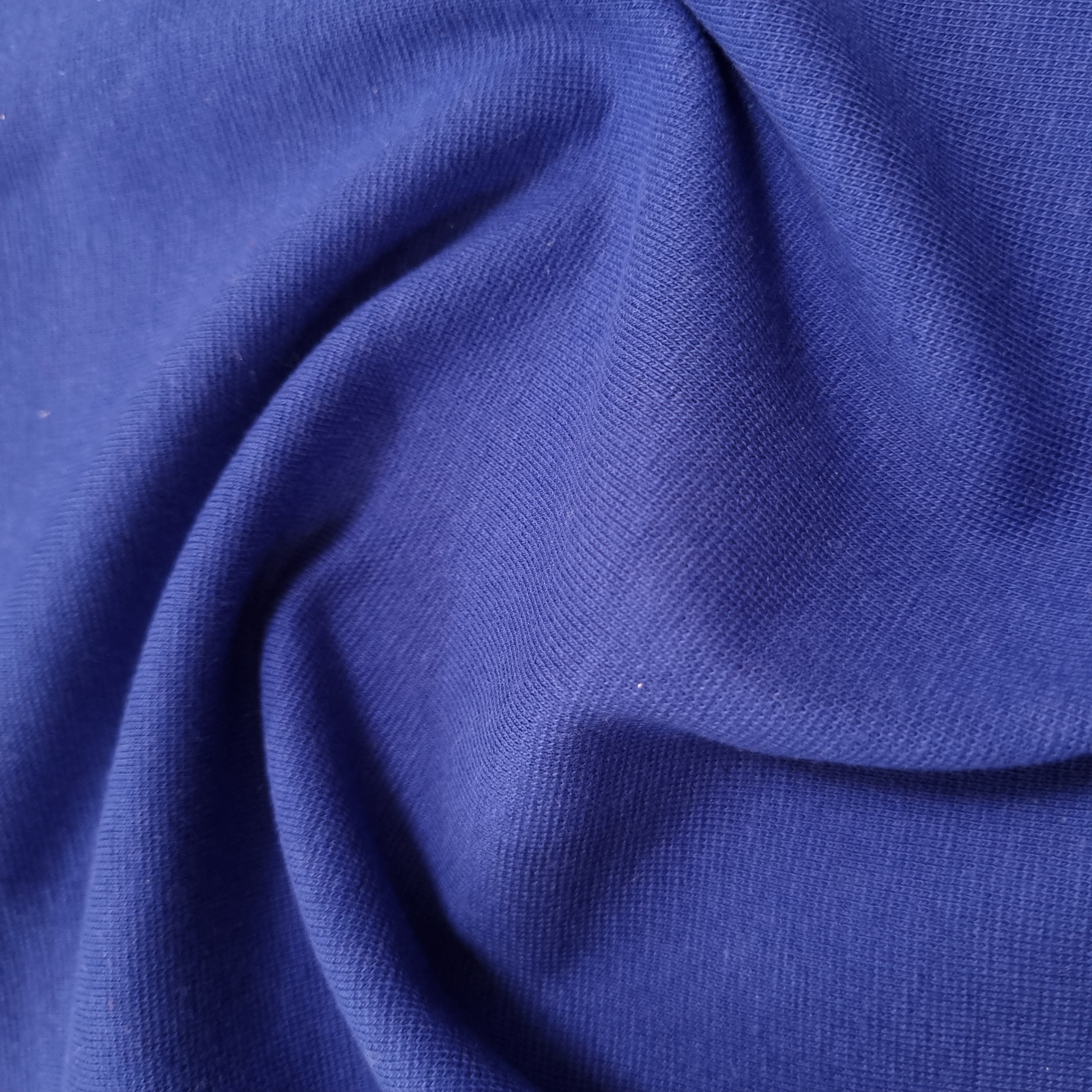 glattes Bündchen uni mehr Farben Jersey Malu Stoffhaus royalblau Malu - Stoffhaus