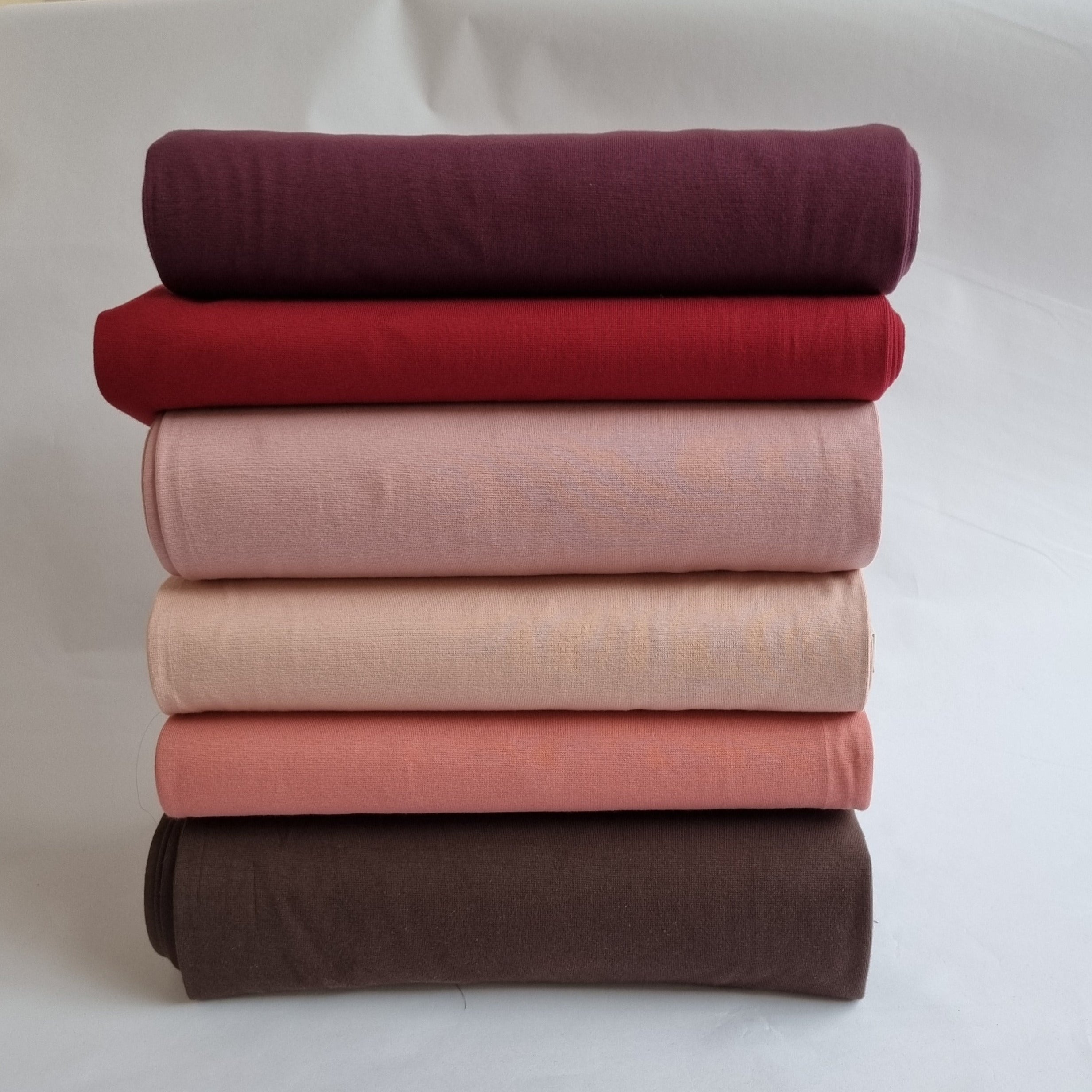 glattes Bündchen uni viele Farben Jersey Malu Stoffhaus Malu - Stoffhaus