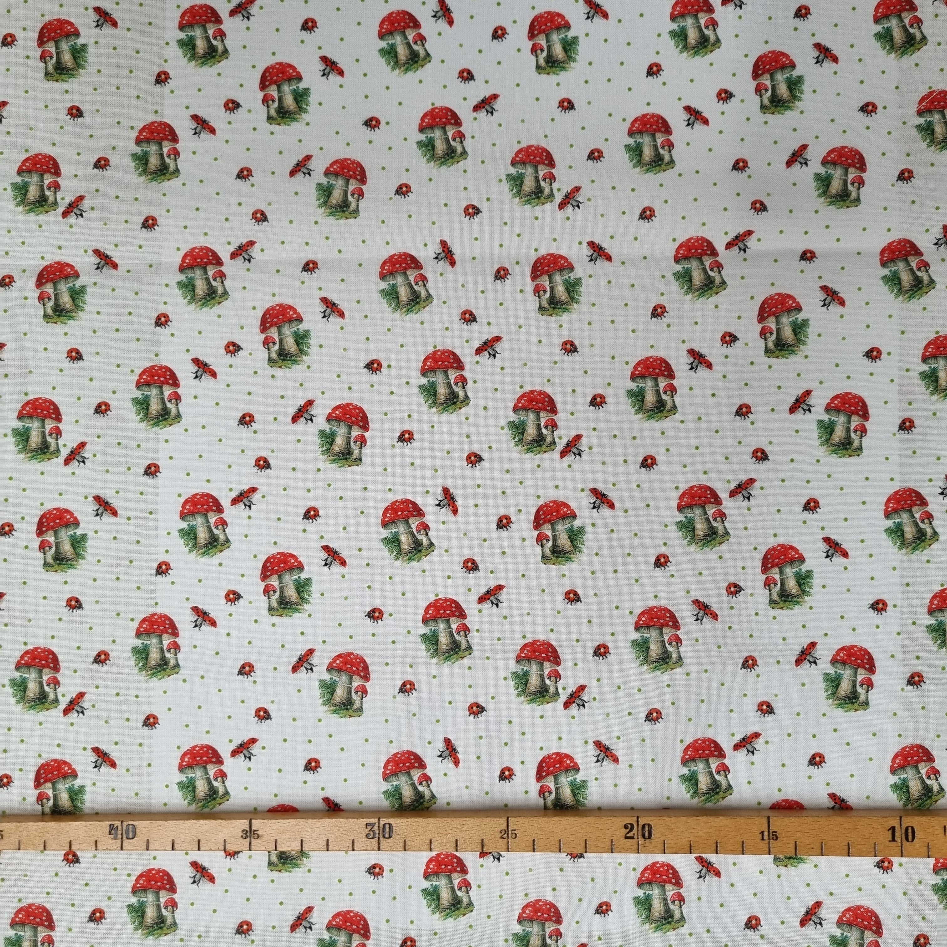 Glückspilze Canterbury Westfalenstoffe Webstoff Malu Stoffhaus Malu - Stoffhaus