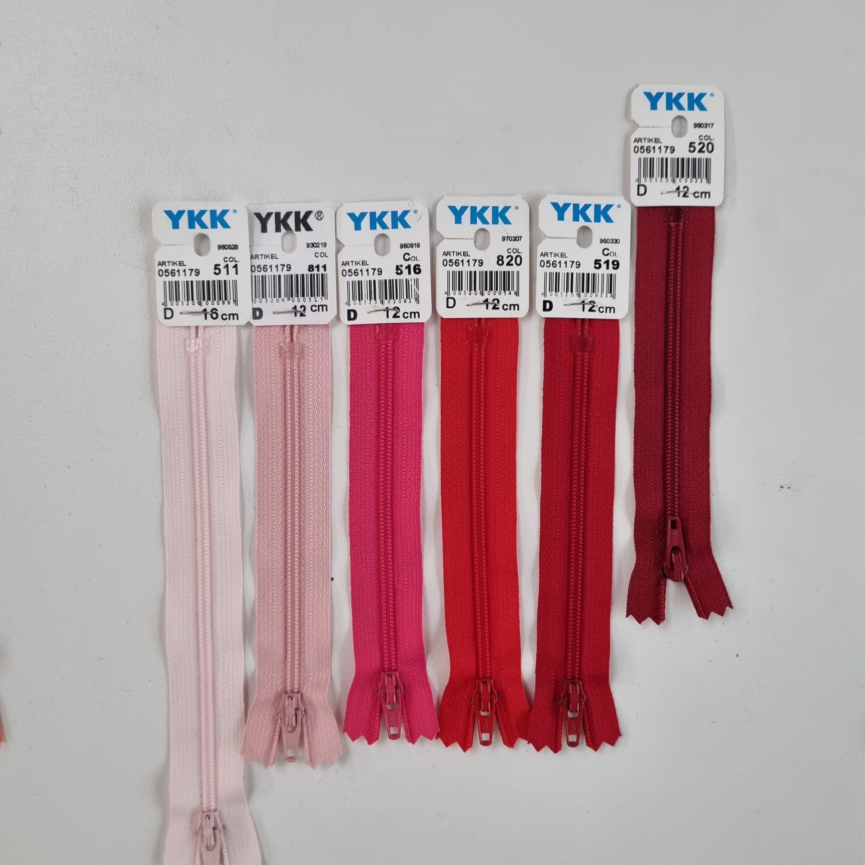 granat YKK Reißverschluß Reißverschlüsse YKK Malu - Stoffhaus