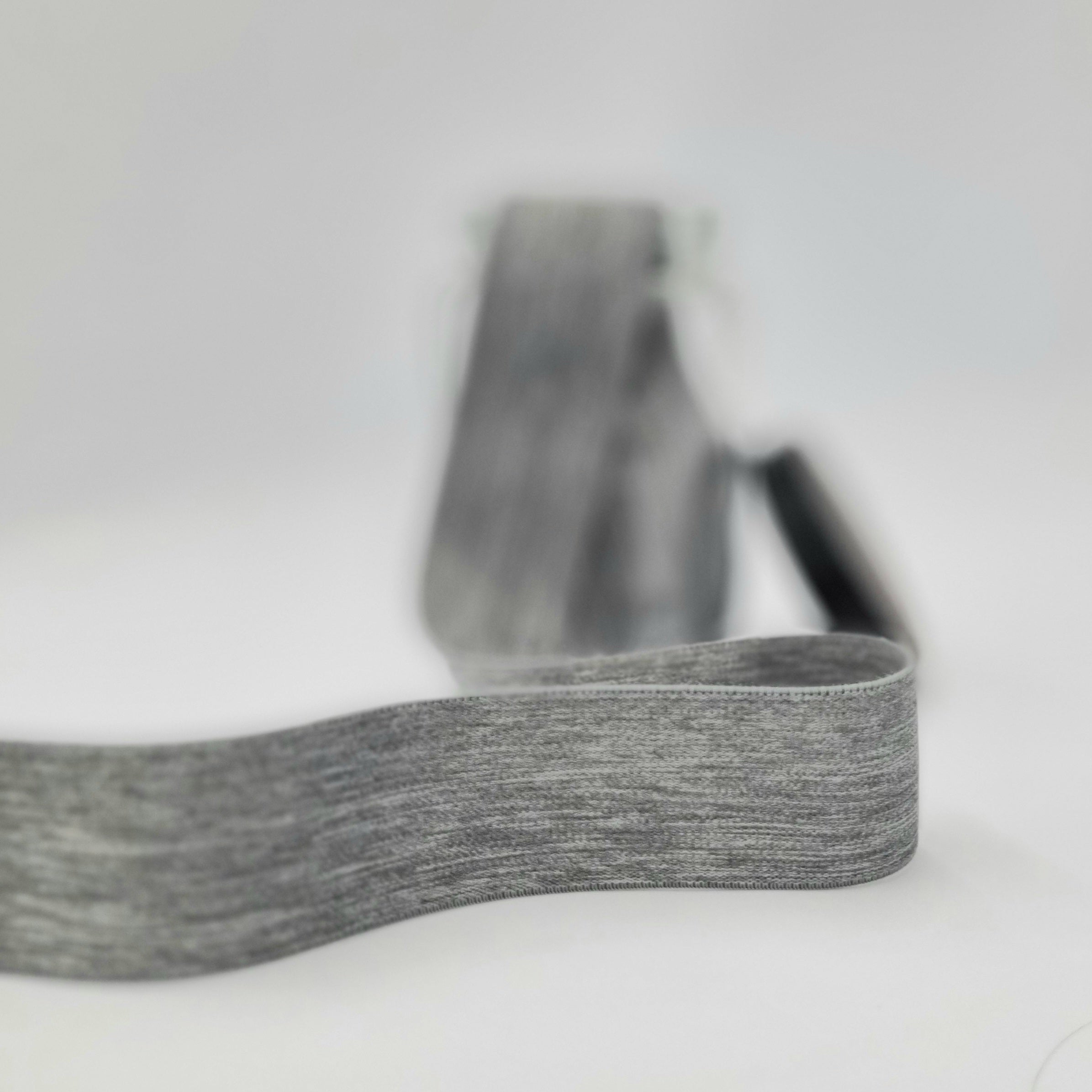 graumelliertes Gummiband 40mm Band elastisch Malu Stoffhaus Malu - Stoffhaus