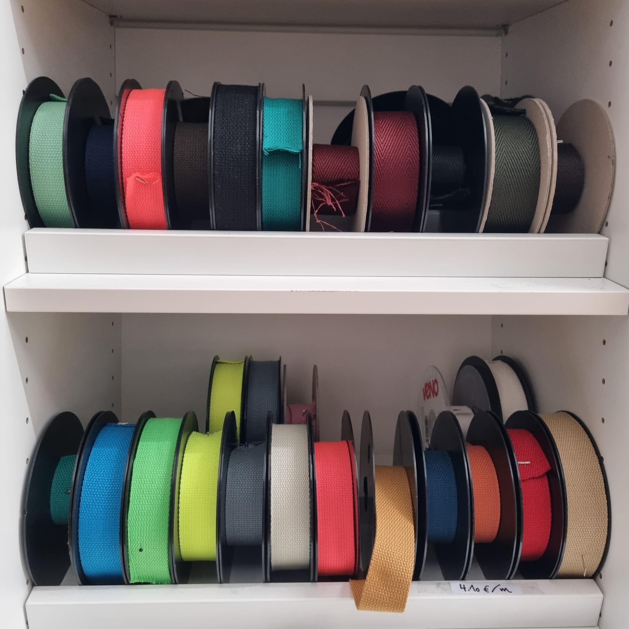 Gurtband Baumwolle 30mm div. Farben Band VENO Malu - Stoffhaus