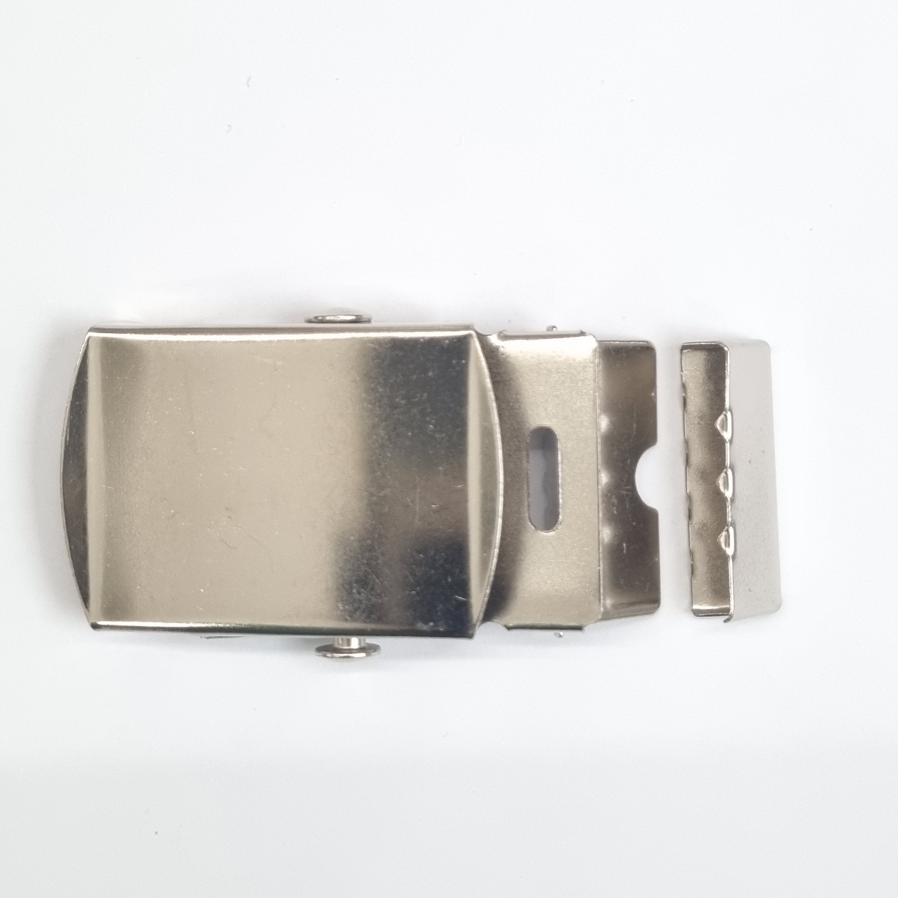 Gürtelschnalle drei Farben 30mm Verschlüsse Stoklasa silber Malu - Stoffhaus