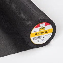 H410 Bügeleinlage Softline Vlieseline Einlage Freudenberg schwarz Malu - Stoffhaus