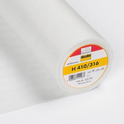 H410 Bügeleinlage Softline Vlieseline Einlage Freudenberg weiß Malu - Stoffhaus