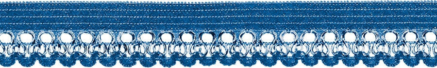 Häkelabschlußlitze (Gummi) Band elastisch Veno türkis 298 Malu - Stoffhaus