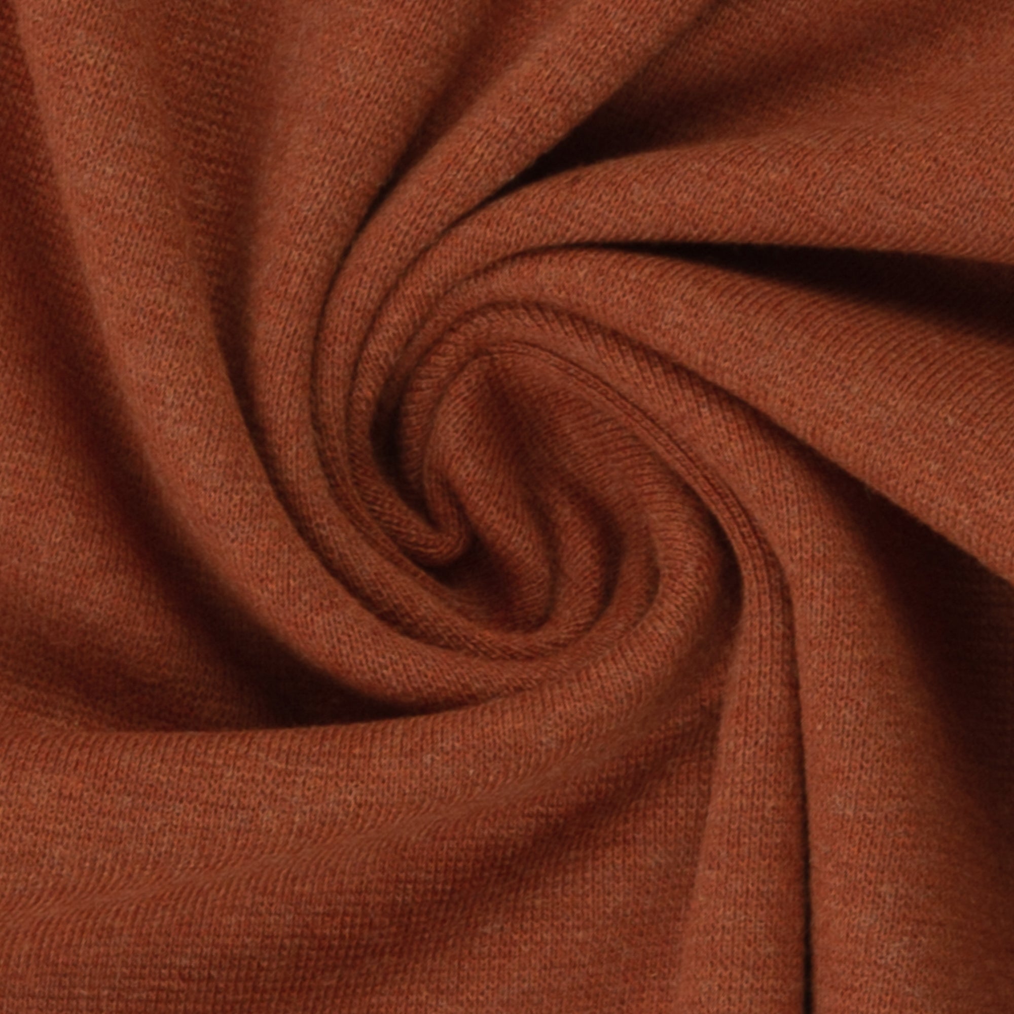Heike melange Bündchen von Swafing 12,-€/m Bündchen Swafing 1714 terracotta melange Malu - Stoffhaus