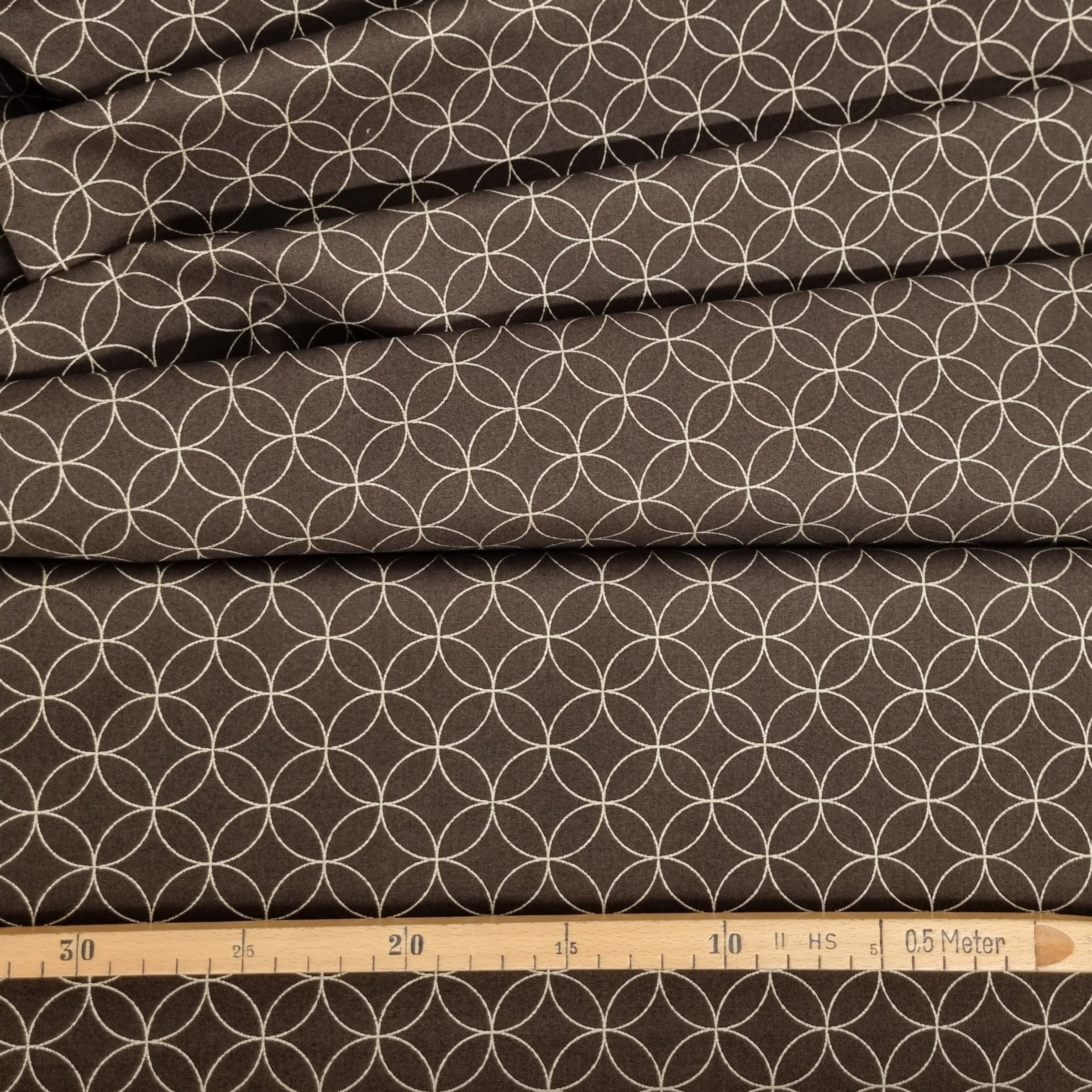 Himmelpfort Westfalenstoffe Webstoff Malu Stoffhaus Kreislinien Malu - Stoffhaus