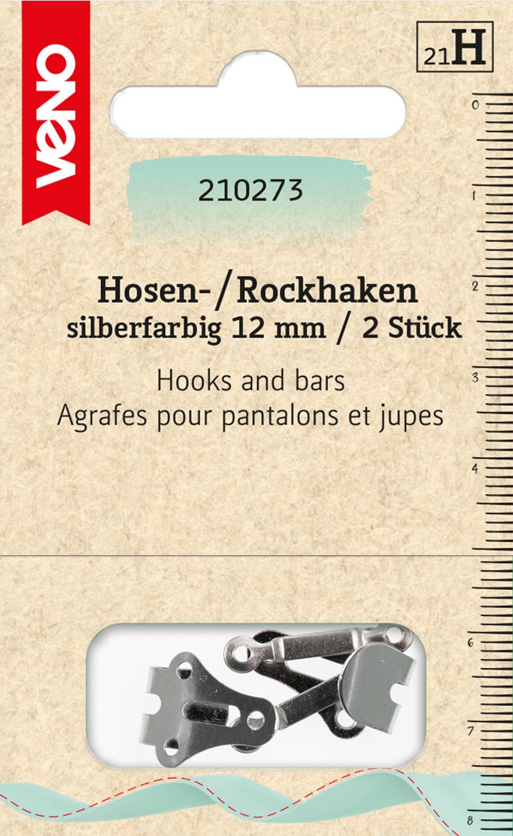 Hosen/Rockhaken und Stege Veno Kurzware Prym Malu - Stoffhaus