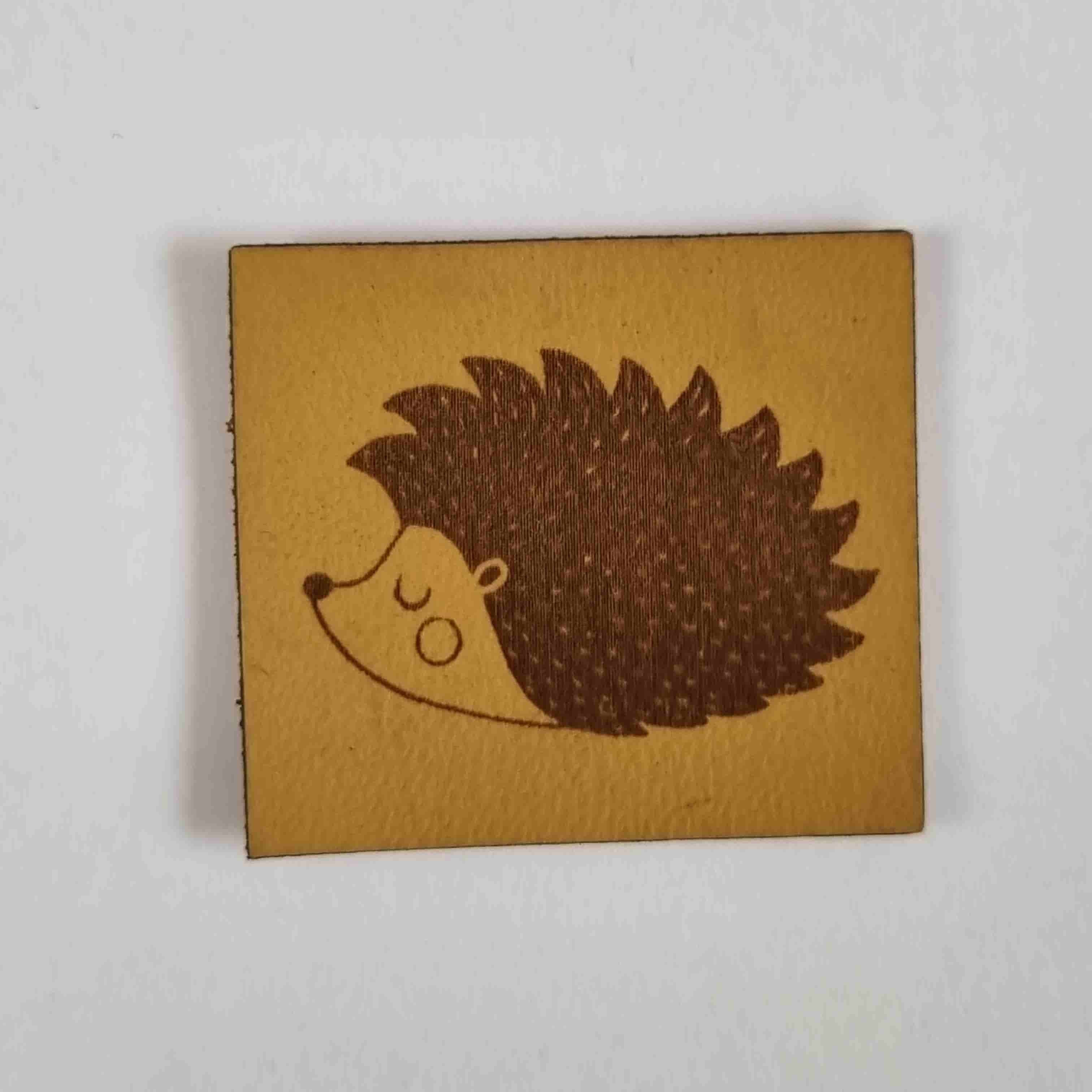 Igel kleines Label Band Veno Malu - Stoffhaus