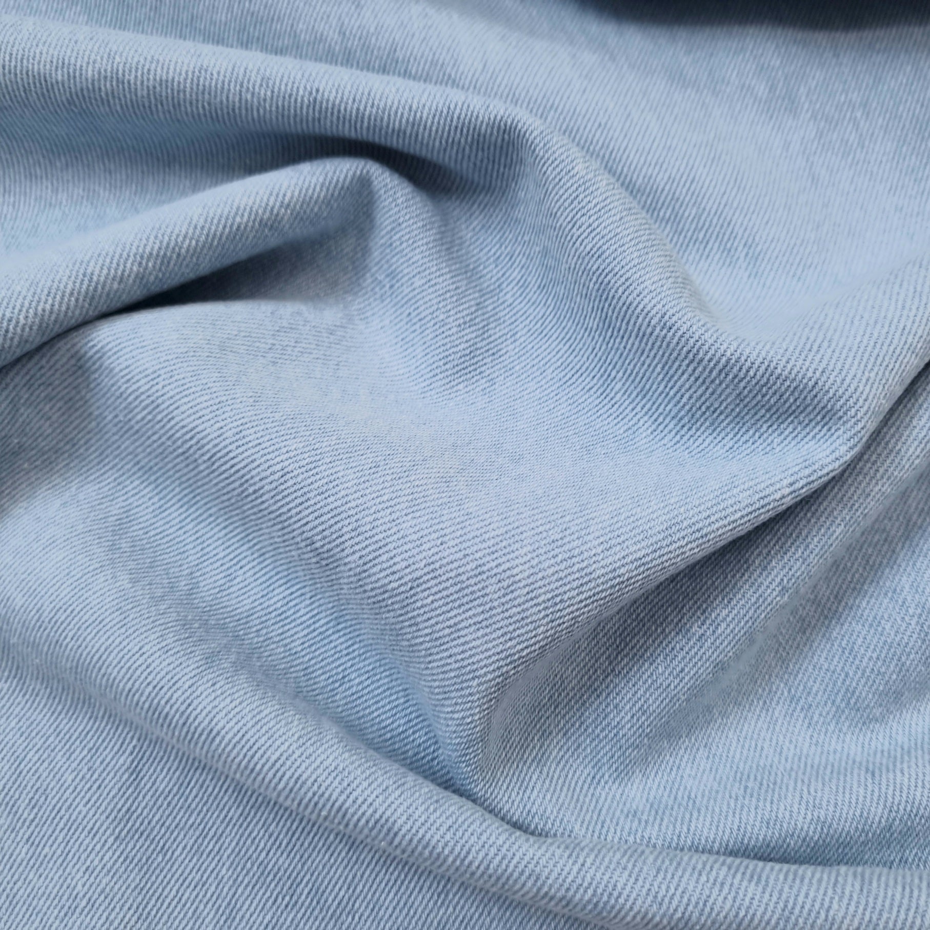 Jeans hellblau reine Baumwolle Jeans, neu Polytex Malu - Stoffhaus