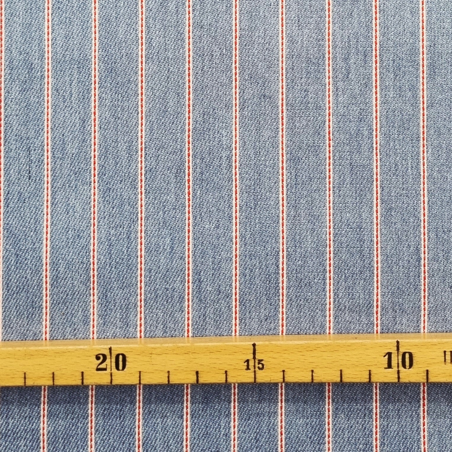 Jeans mit Längsstreifen Webstoff, neu Verhees Malu - Stoffhaus