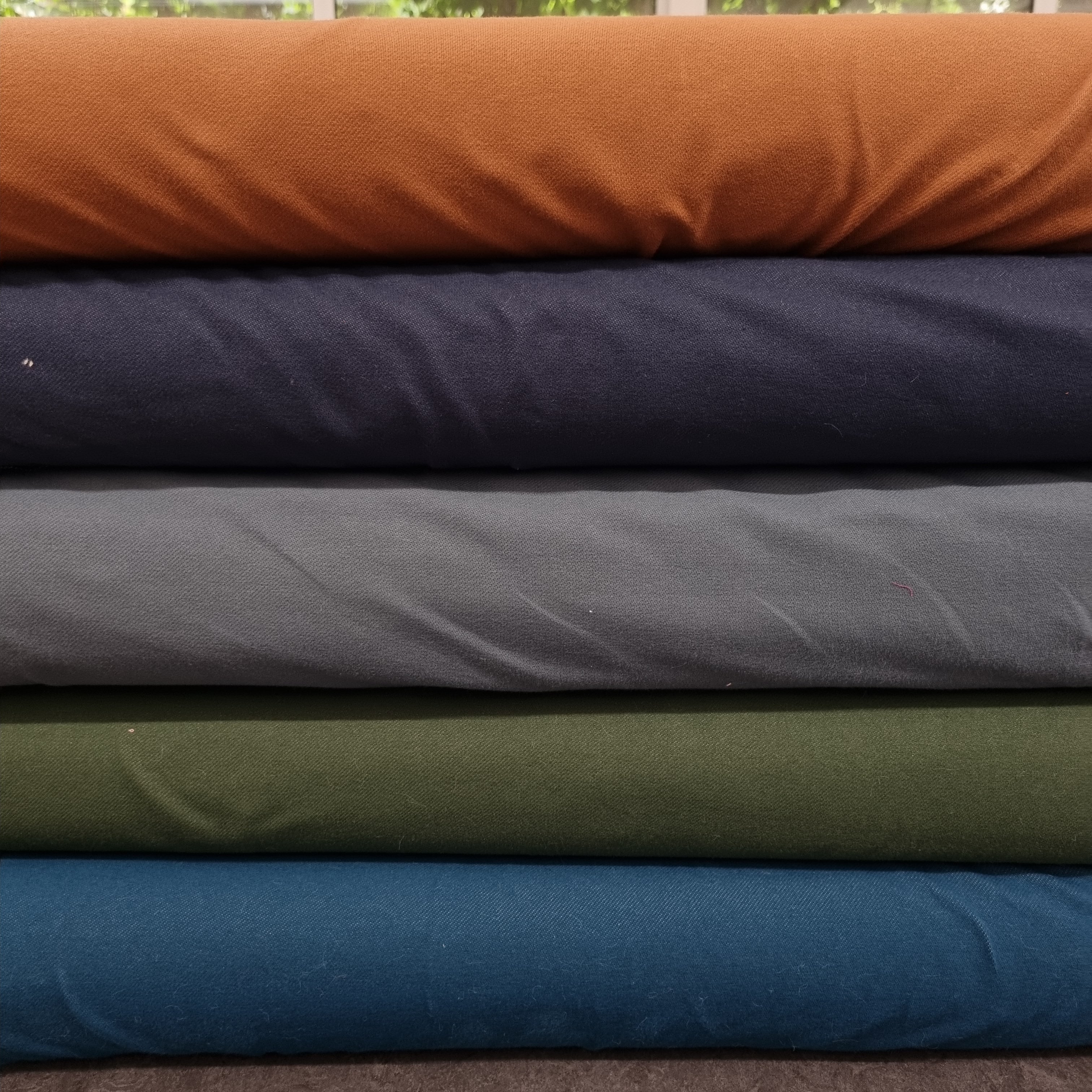 Jeansjersey Sweat, neu Malu Stoffhaus - Nähschule - Atelier Malu - Stoffhaus