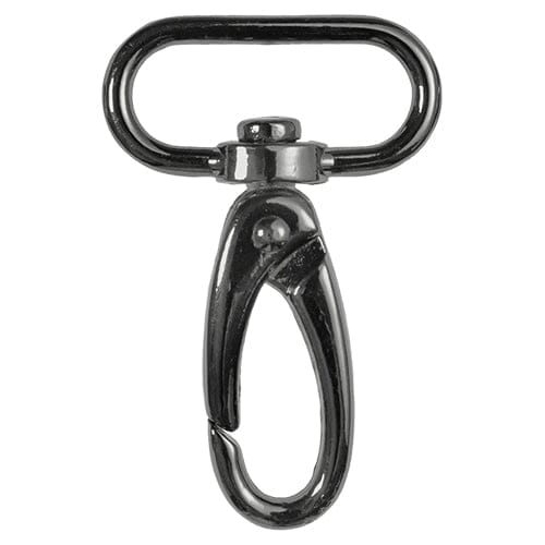 Karabiner sechs Farben 30mm Verschlüsse Veno gunmetal Malu - Stoffhaus