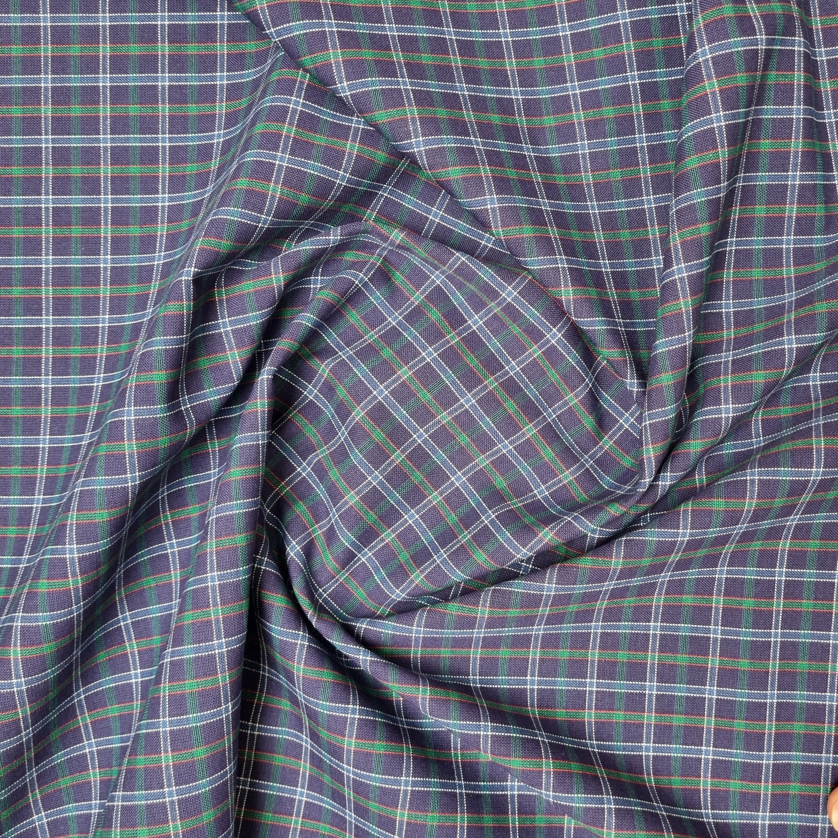 Karos verschiedene Farben.. Canvas Malu Stoffhaus Blau Malu - Stoffhaus