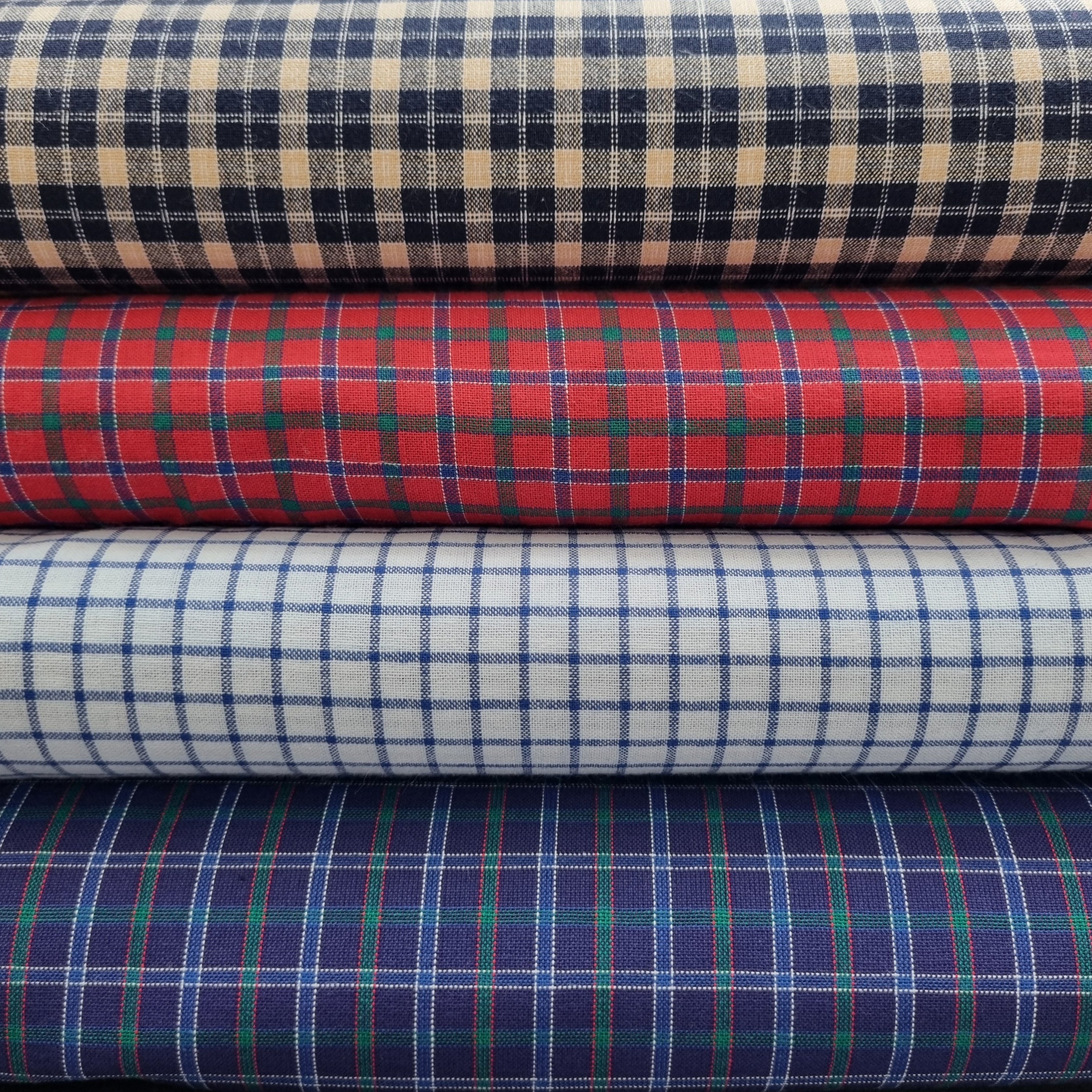 Karos verschiedene Farben.. Canvas Malu Stoffhaus Malu - Stoffhaus